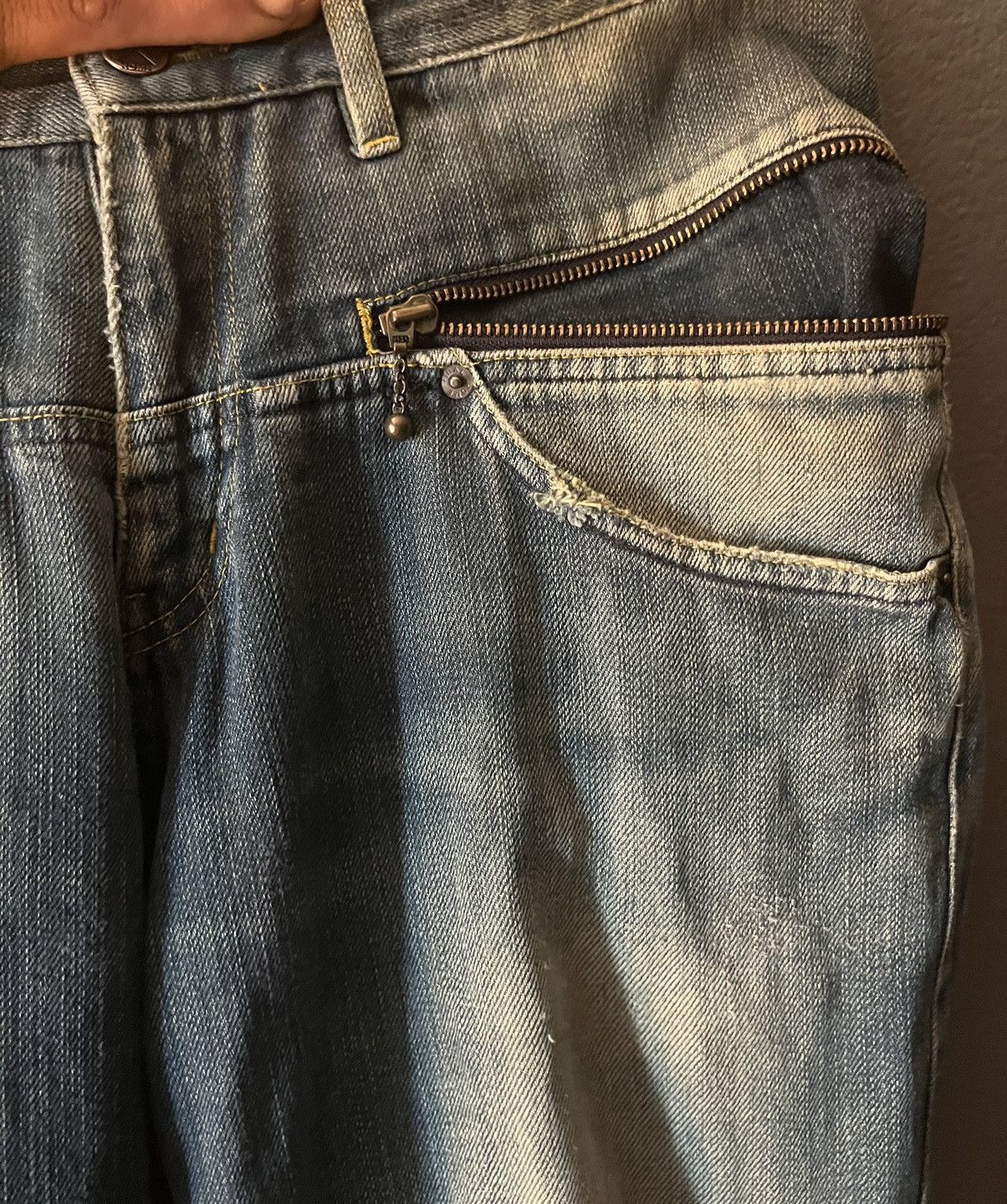 Final Home × Issey Miyake Final home denim jeans, with zipper all around design Size US 32 / EU 48 - 7 Thumbnail