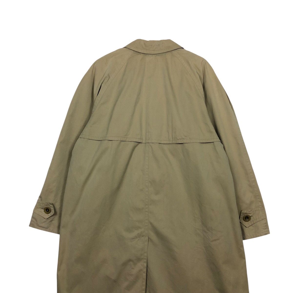 Hugo Boss Vintage Hugo Boss Utility Trench — Clean Beige Drape Size US M / EU 48-50 / 2 - 11 Thumbnail