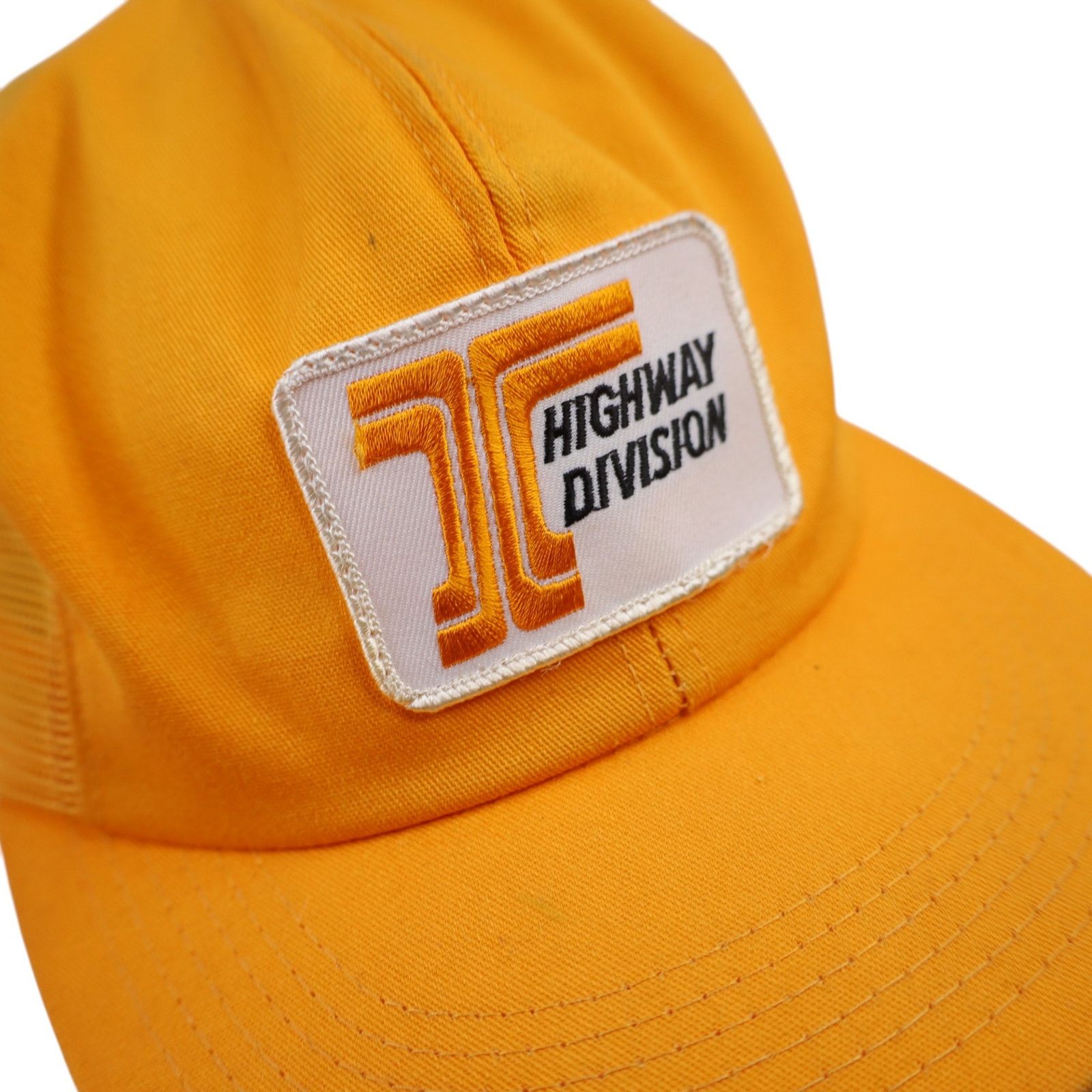 Vintage Vintage Highway Division Patch Mesh Snapback Trucker Hat Size ONE SIZE - 3 Thumbnail