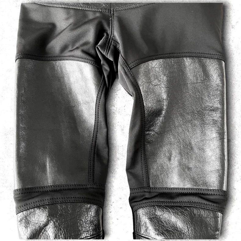 Junya Watanabe Junya Watanabe SizeS Genuine leather stitching trousers Size US 29 - 3 Thumbnail