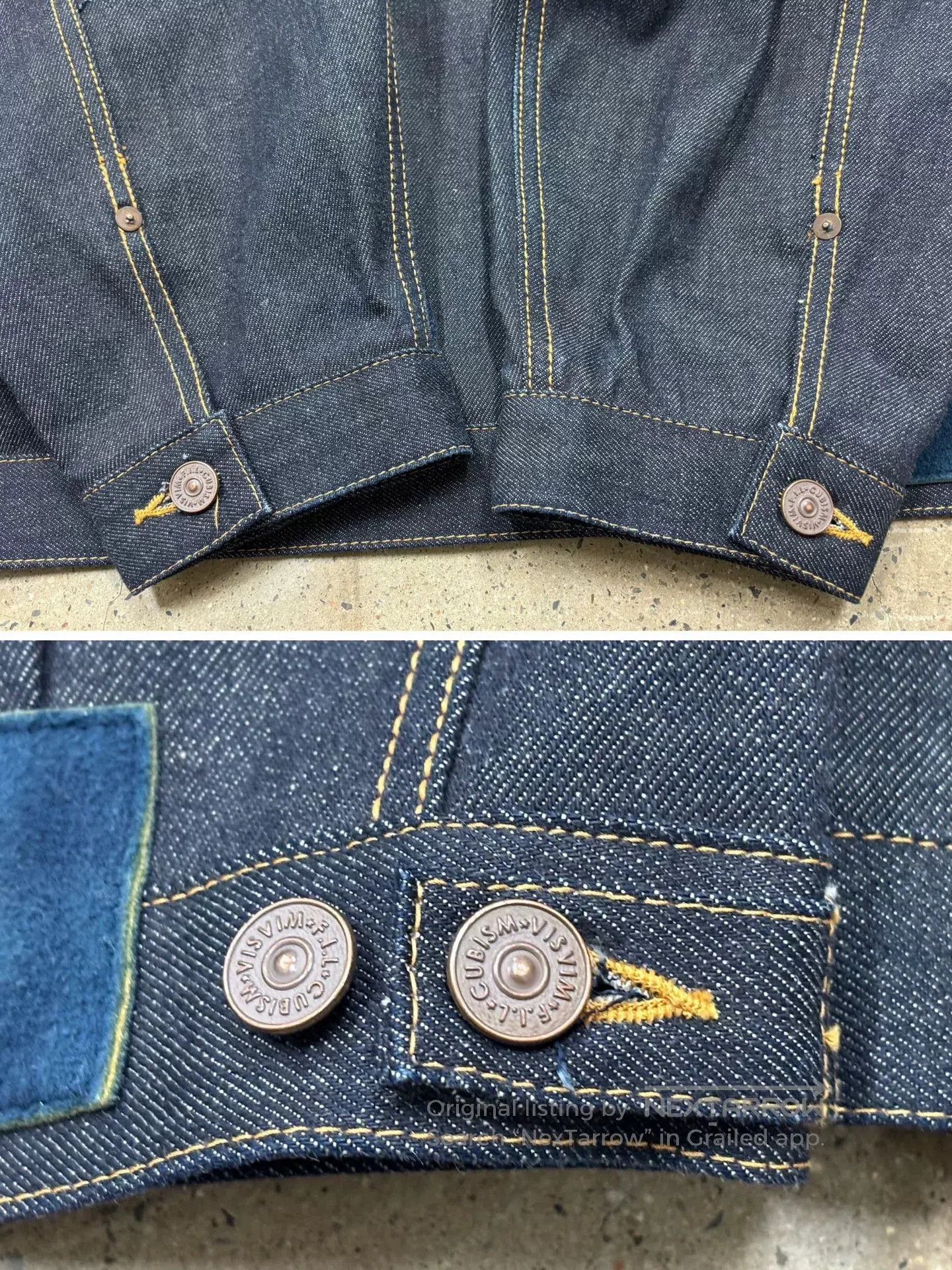 Visvim Visvim 24aw 101xx Unwashed Denim Jacket. Size US XXL / EU 58 / 5 - 7 Thumbnail