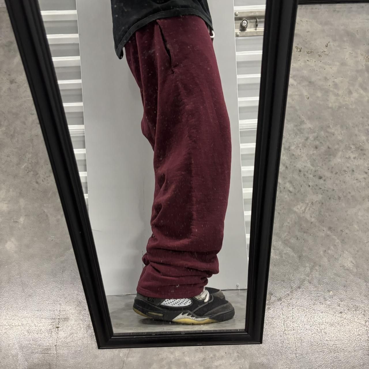 Russell Athletic × Vintage Crazy Vintage Y2K/2000s Baggy Red Russell Essential Sweatpants! Size US 34 / EU 50 - 2 Thumbnail