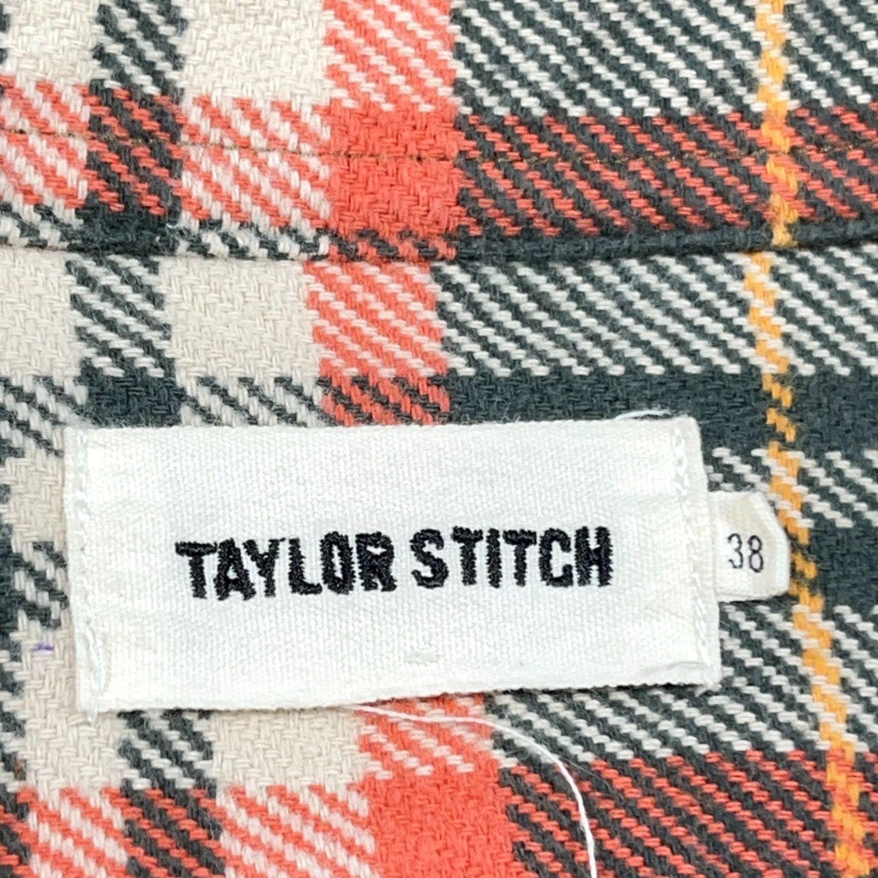Taylor Stitch Taylor Stitch Shirt Mens 38 Green Plaid Flannel Cotton Button-Up Casual Travel Regular Pocketed Vintage: No (adjusted) Size US M / EU 48-50 / 2 - 5 Thumbnail