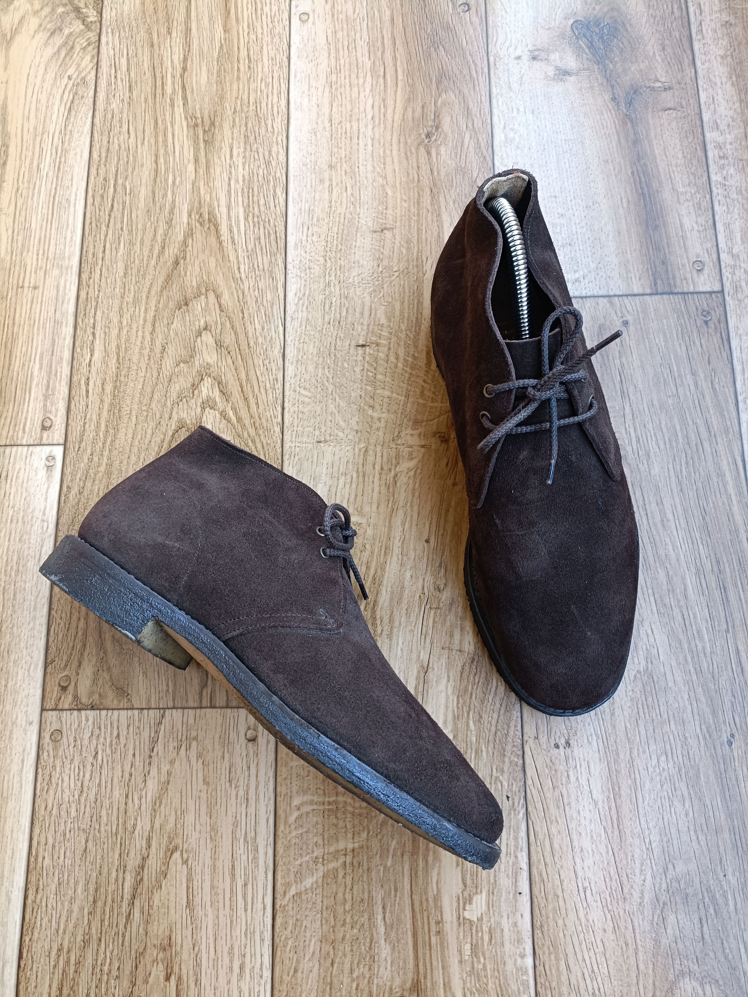 Church's Church's Sahara Suede Desert Ankle Boots Size US 7 / EU 40 - 10 Thumbnail