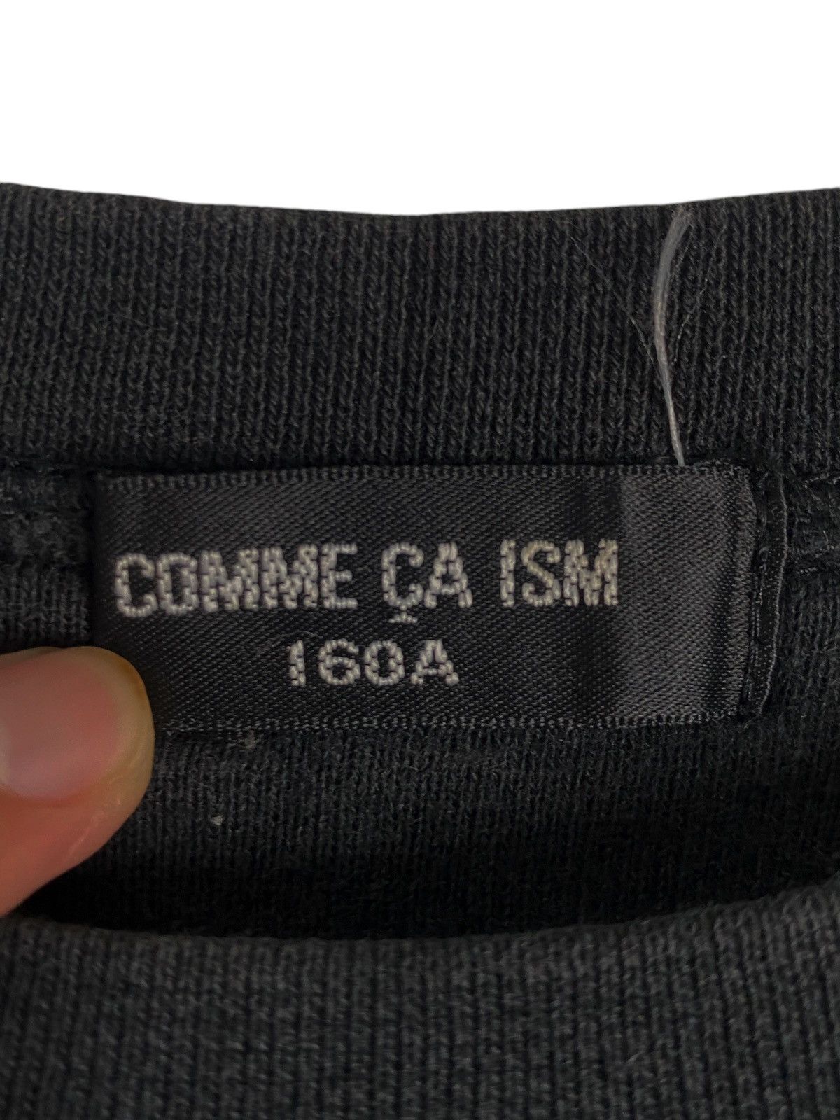 Comme Ca Ism × Vintage Vintage Comme Ca Ism Sweatshirt Crewneck Black Size US S / EU 44-46 / 1 - 10 Thumbnail