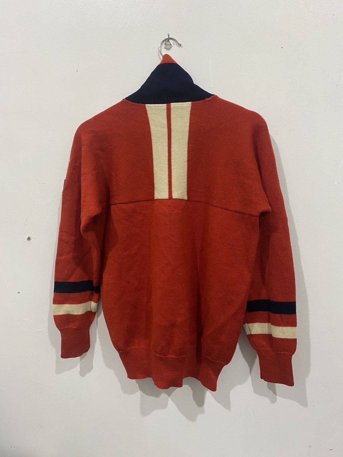 Fila Vintage Fila Half Zipper Sweater Jacket Size US M / EU 48-50 / 2 - 2 Thumbnail