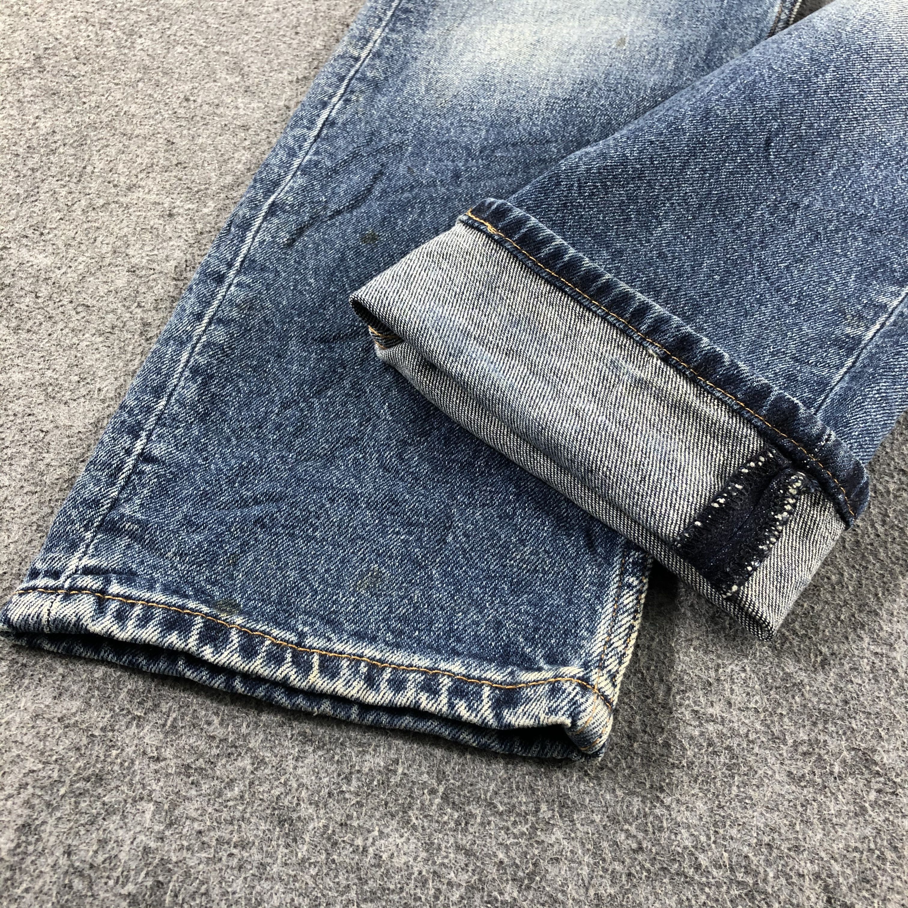 Levi's Vintage Blue Wash Levis 510 Jeans-J2666 Size US 42 / EU 58 - 6 Thumbnail