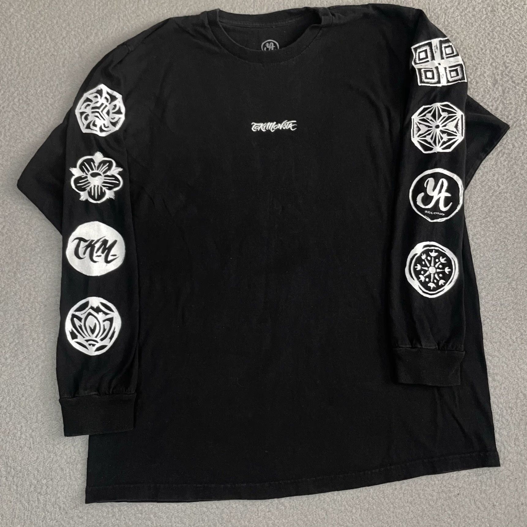Vintage VINTAGE Tokimonsta T Shirt Men XL Black Graphic Print Long Sleeve Band Concert Merch 70s Size US XL / EU 56 / 4 - 4 Thumbnail