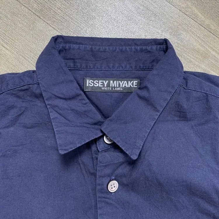 Issey Miyake Vintage Issey Miyake White Label Basic Shirt Size US L / EU 52-54 / 3 - 4 Thumbnail