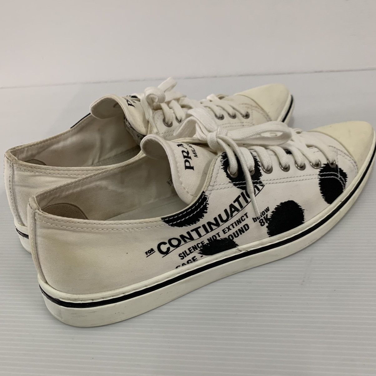 Prada PRADA POINTED-TOE GABARDINE WITH PRINT Shoes Size US 6.5 / EU 39-40 - 4 Thumbnail