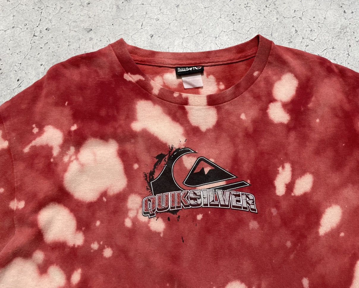 Quiksilver × Vintage Quiksilver Vintage Big Logo T-Shirt Tie Dye Surf Style Size US L / EU 52-54 / 3 - 6 Thumbnail