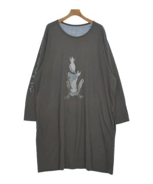 Yohji Yamamoto YOHJI YAMAMOTO POUR HOMME Charcoal Gray/T-shirt Size US L / EU 52-54 / 3 - 1 Thumbnail