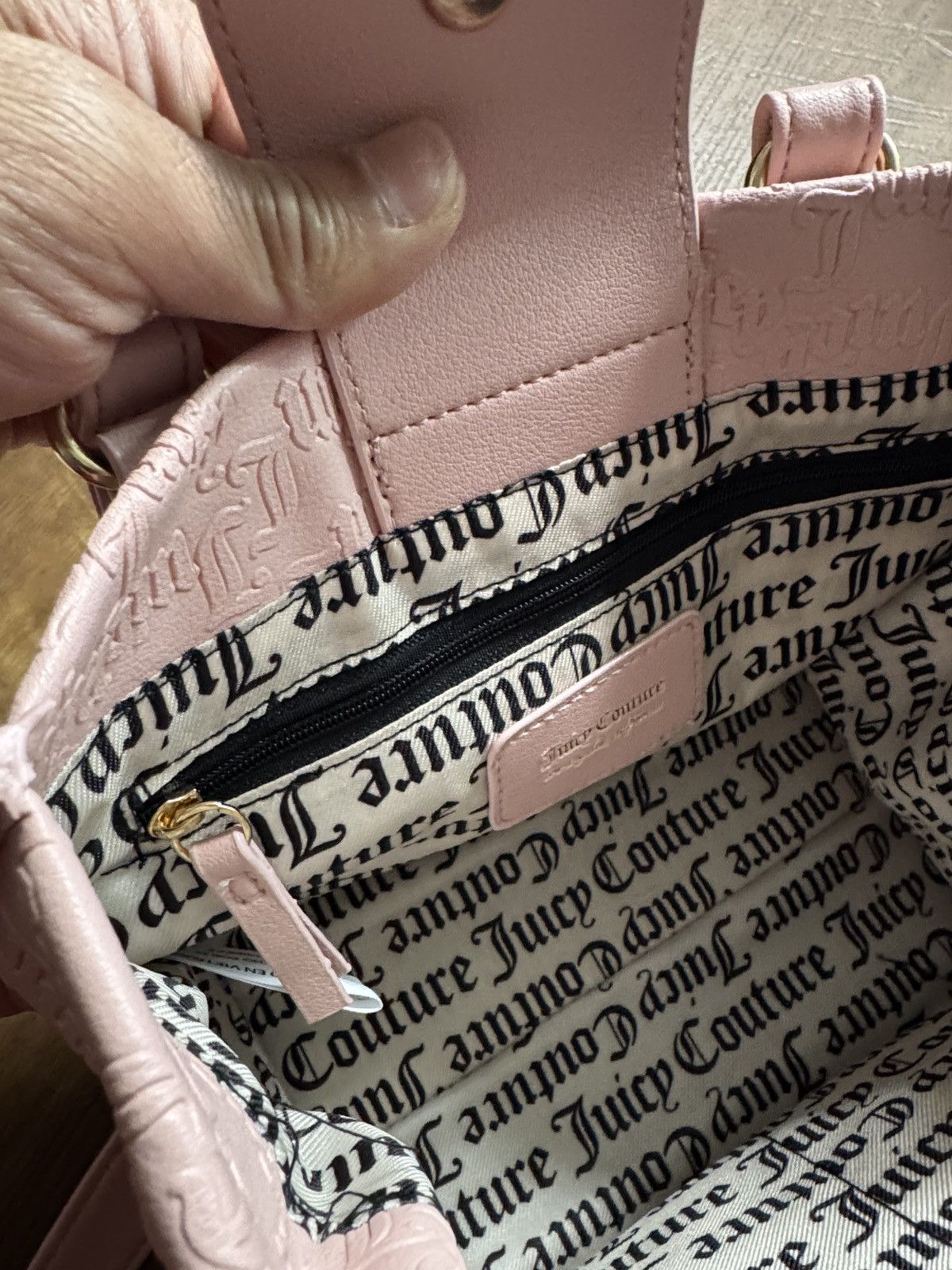 Juicy Couture Juicy Couture Pink Dimond Handbag Size ONE SIZE - 12 Thumbnail