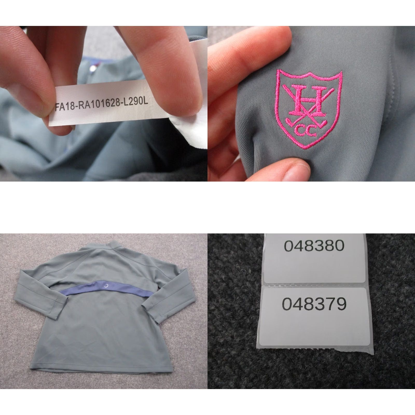 Vintage Zero Restriction Jacket Womens XL Gray Softshell Hiking Active Golf Performance Size XL / US 12-14 / IT 48-50 - 8 Thumbnail
