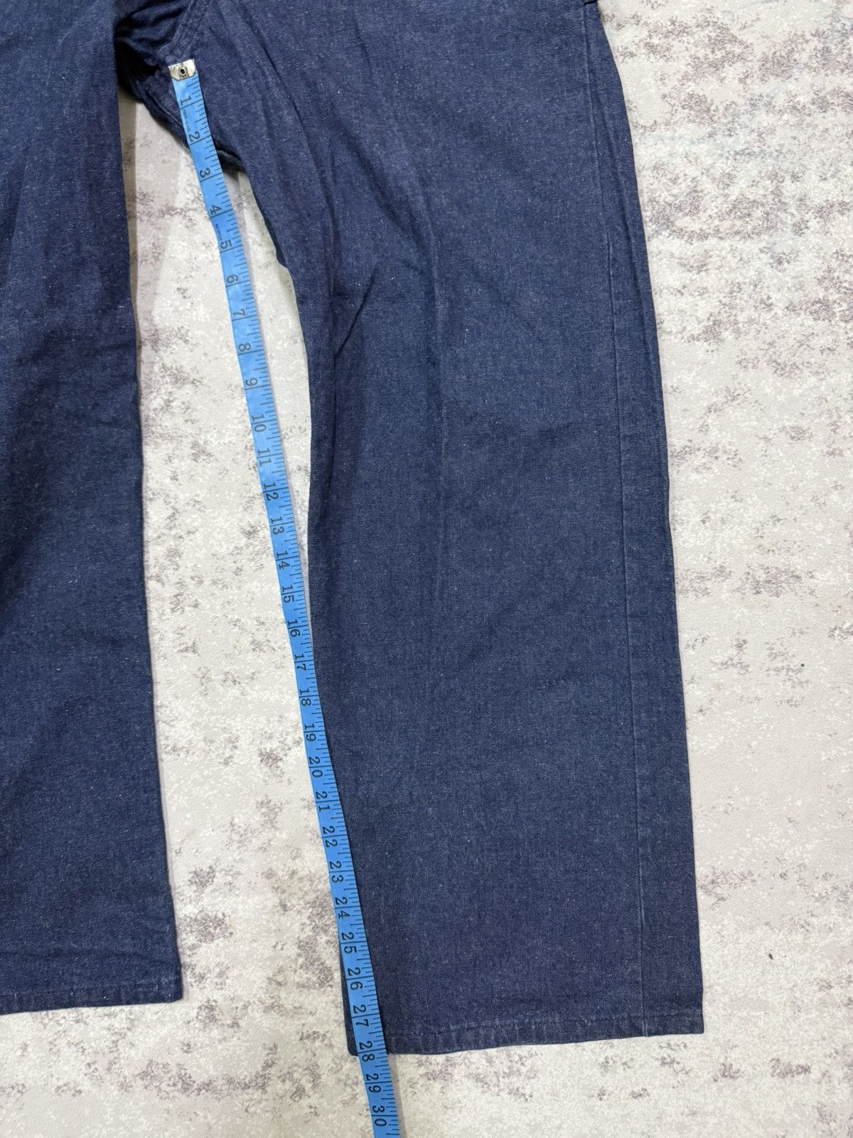 Vintage Unbranded Carpenter Denim Overall Size US 36 / EU 52 - 21 Thumbnail