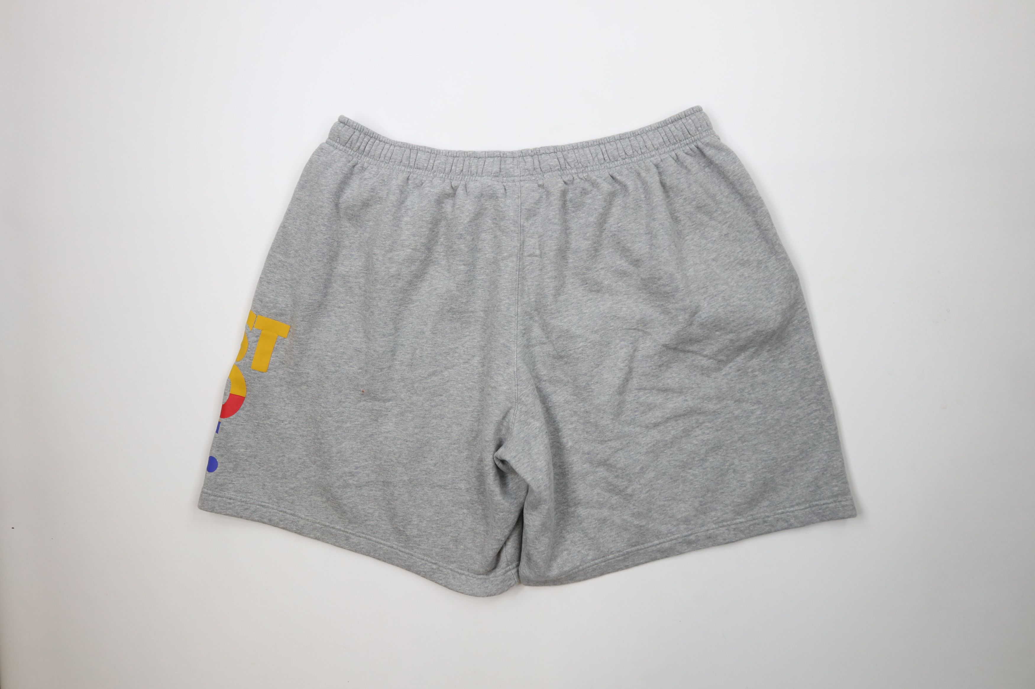 Nike × Vintage Vintage Y2K Nike Just Do It Above Knee Sweatpant Shorts Gray Size US 40 / EU 56 - 9 Thumbnail