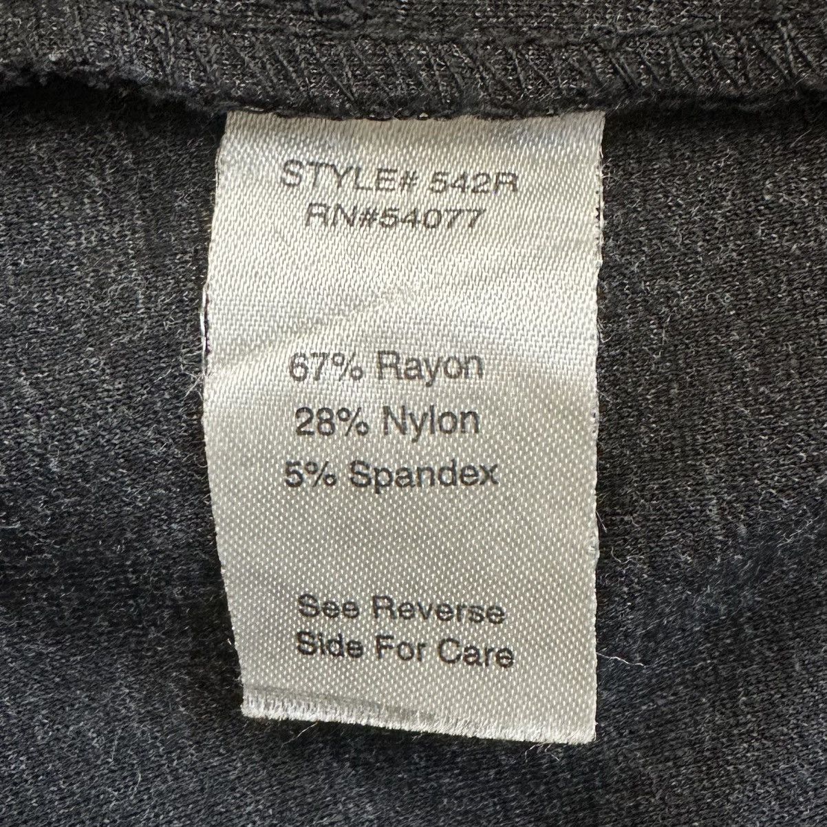 Other CAbi Ponte Knit Stretch Back Zip Trouser Pants Size 28" / US 6 / IT 42 - 11 Thumbnail