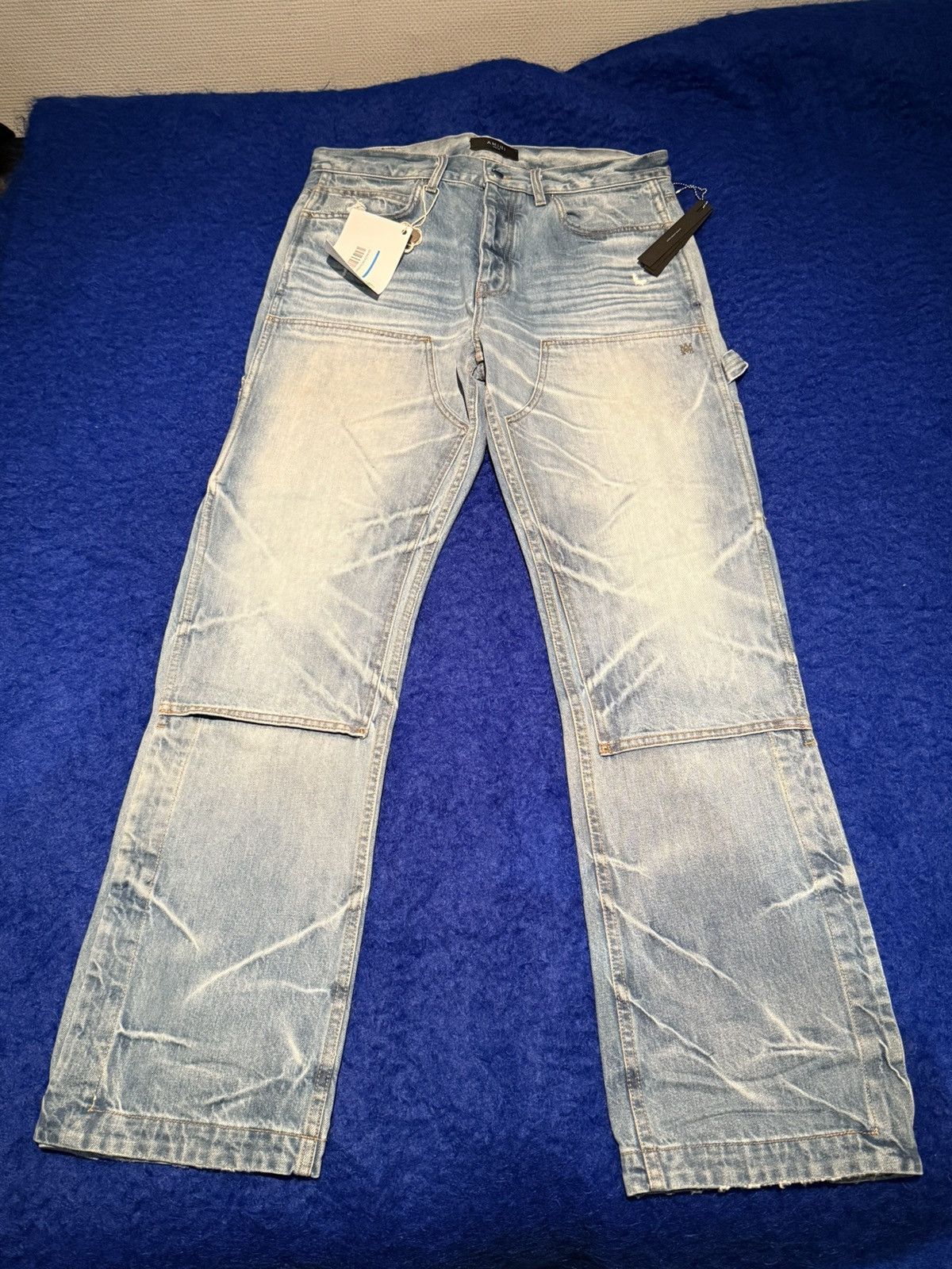 Amiri AMIRI Carpenter Jeans Size 32 DSWT Made in USA Retail $1100 Size US 32 / EU 48 - 5 Thumbnail