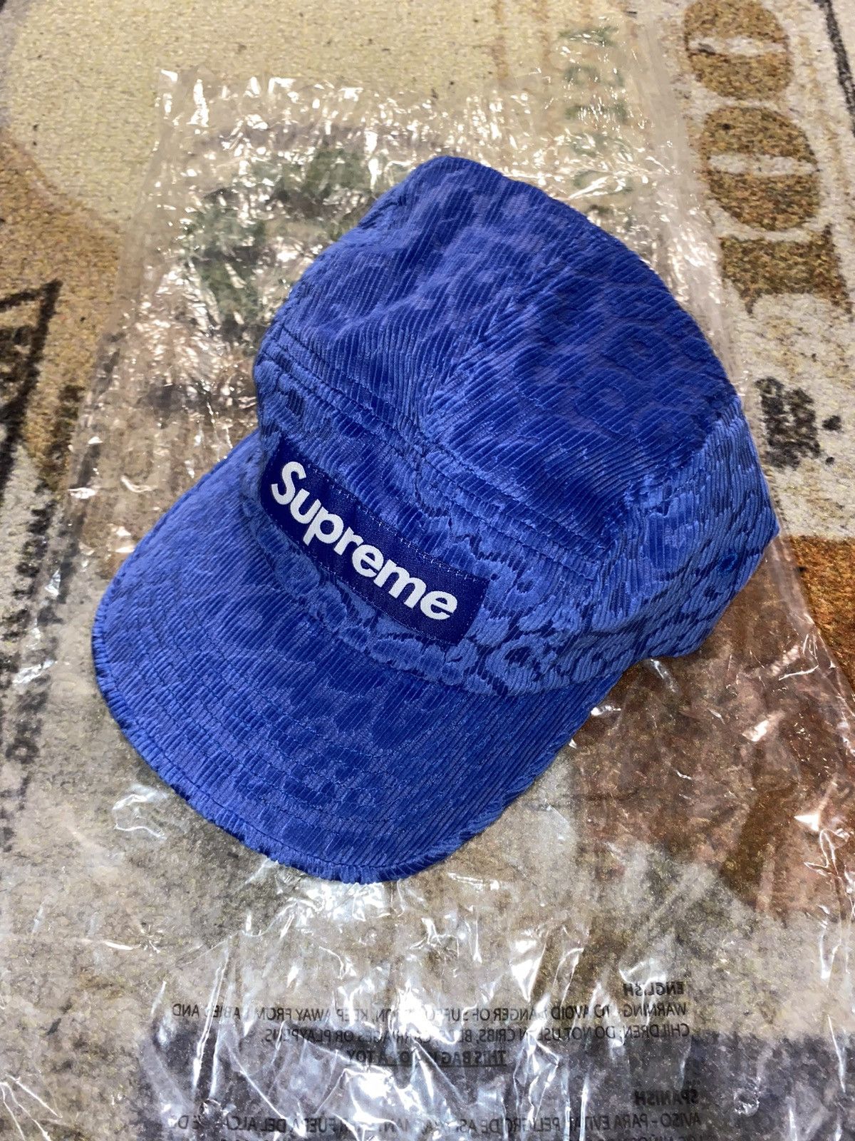 Supreme Supreme Leopard Corduroy Camp Cap | Grailed