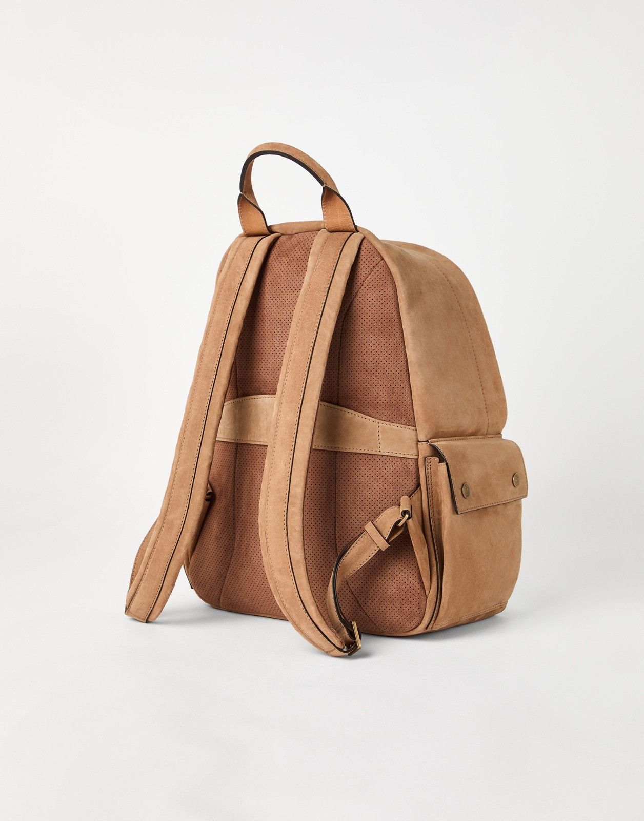 Brunello Cucinelli o1la1rc1a0326 Size: OS / Backpack in Brown Size ONE SIZE - 3 Thumbnail