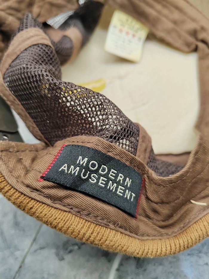 Modern Amusement Vintage Modern Amusement Trucker Hat Cap Size ONE SIZE - 6 Thumbnail
