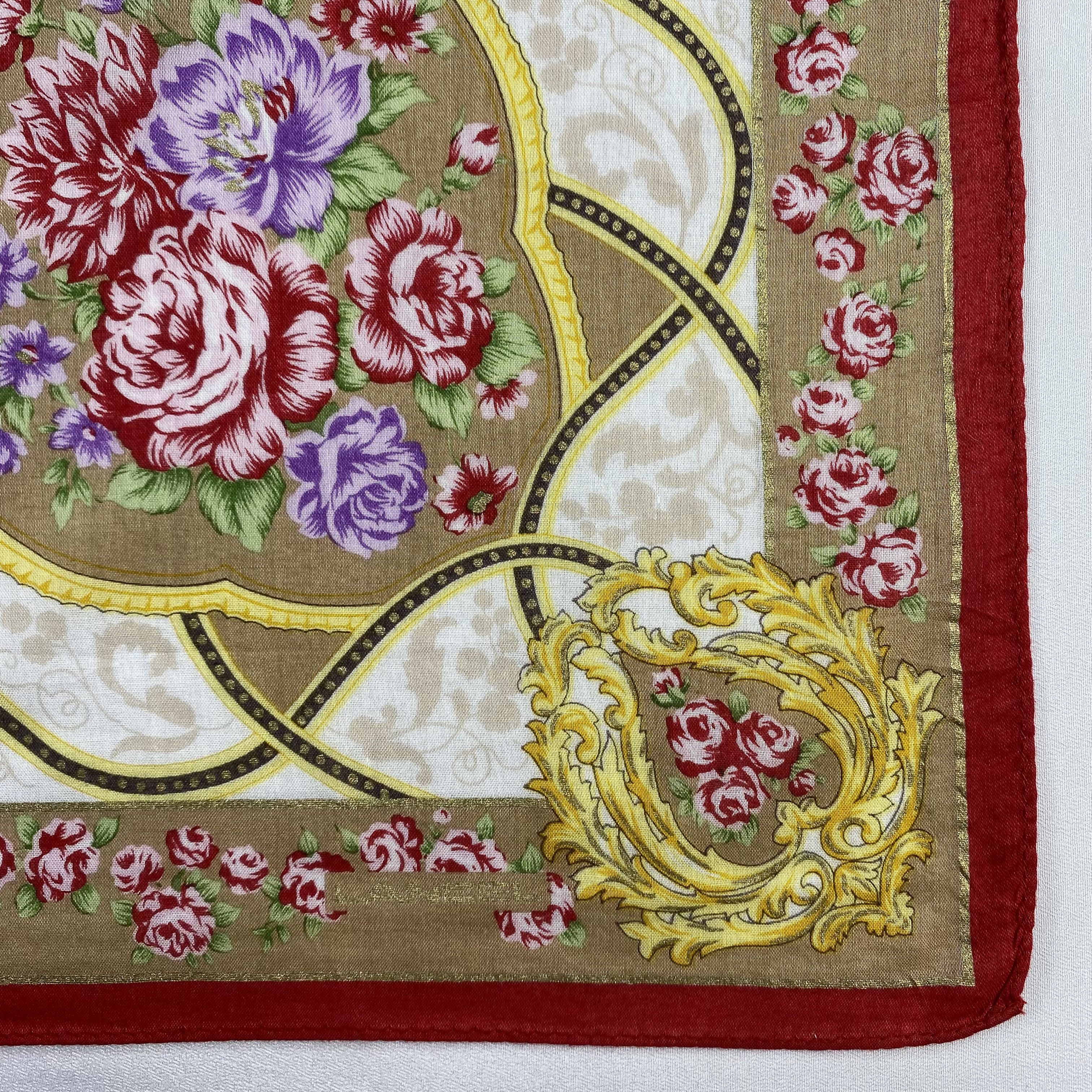 Lancel × Vintage Lancel Handkerchief / Neckerchief / Bandana-P1549 Size ONE SIZE - 3 Thumbnail
