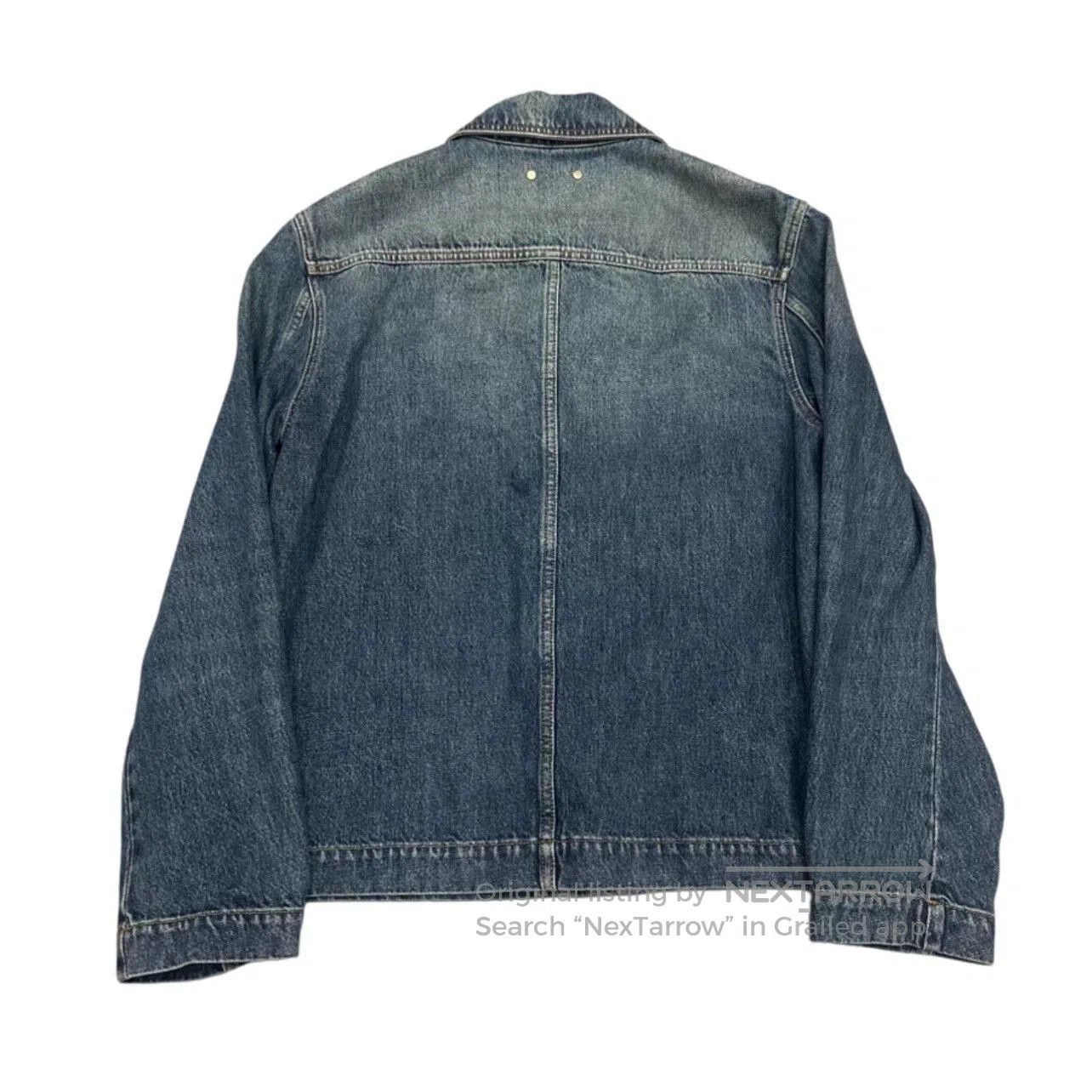 Louis Vuitton Louis Vuitton Blue Embossed Denim Jacket 46. Size US S / EU 44-46 / 1 - 2 Thumbnail