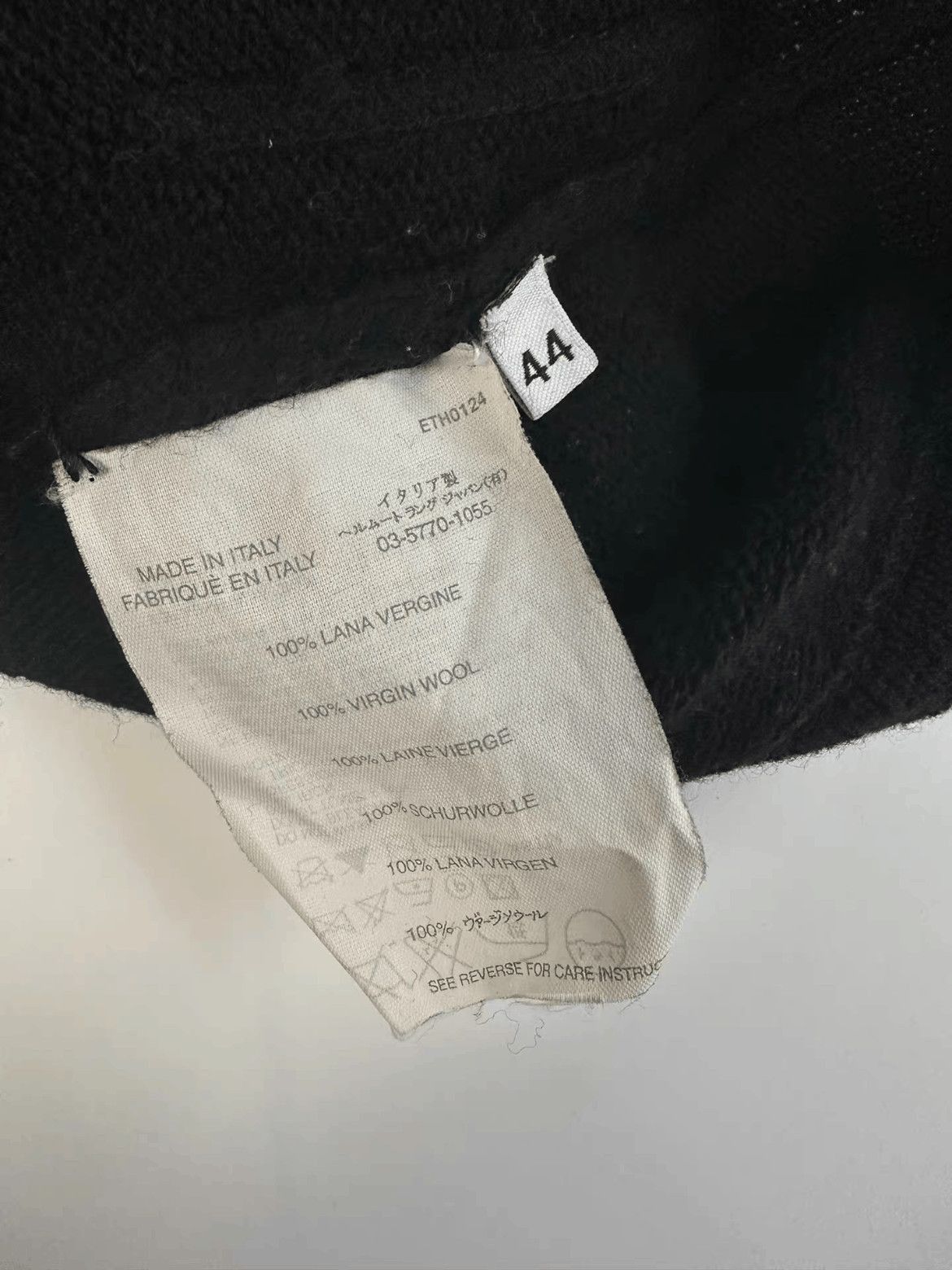 Helmut Lang Sz 44 Helmut Lang 04AW Button Up Hoodie-2508 Size US S / EU 44-46 / 1 - 4 Thumbnail