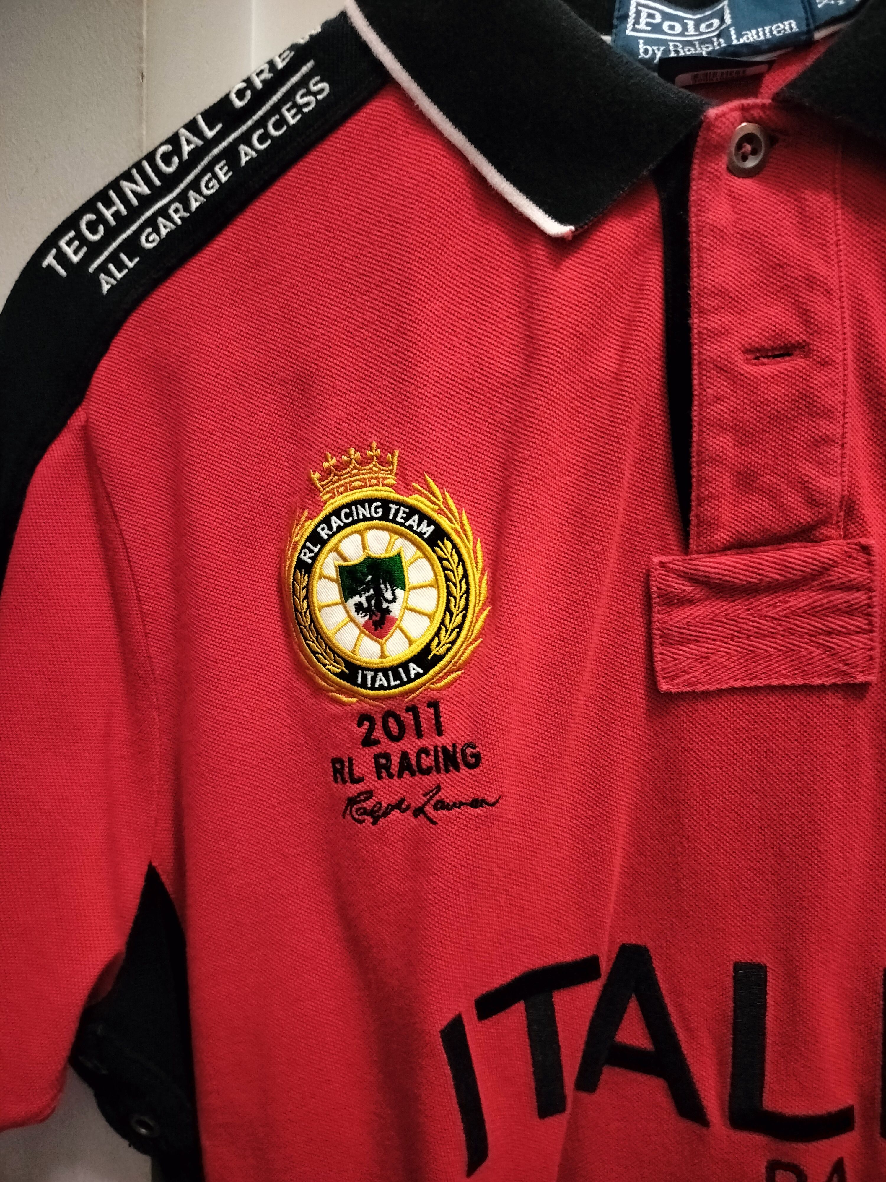 Polo Ralph Lauren Ralph Lauren Vintage Italia RL racing polo size XL Size US XL / EU 56 / 4 - 6 Thumbnail