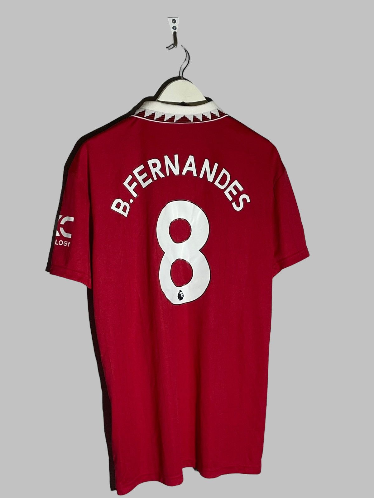 Adidas #8 Bruno Fernandesh Manchester United Adidas 2022/23 Jersey Size US XL / EU 56 / 4 - 1 Thumbnail