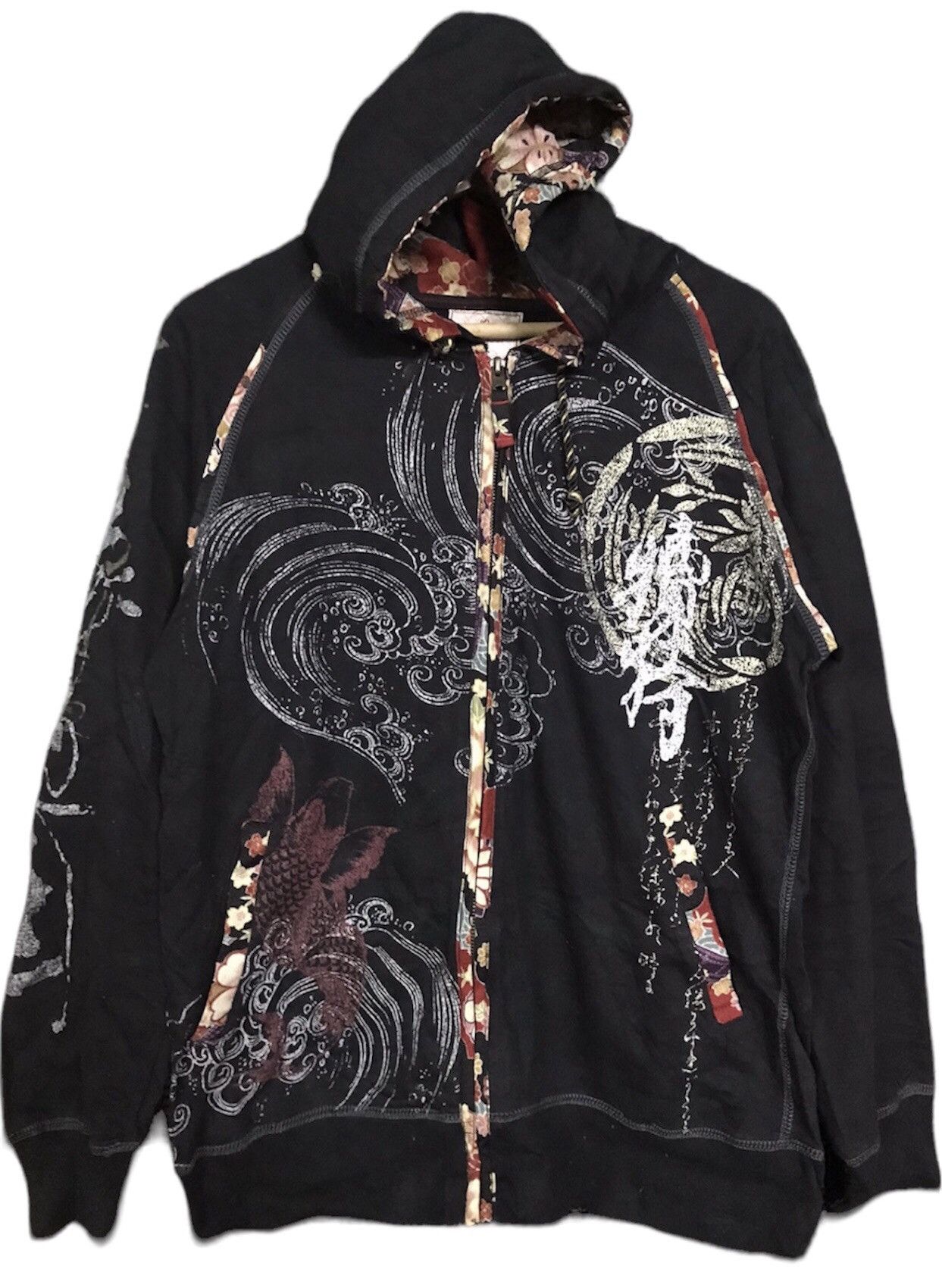 Other Hoodie Overprint Fullzip Size US M / EU 48-50 / 2 - 1 Thumbnail