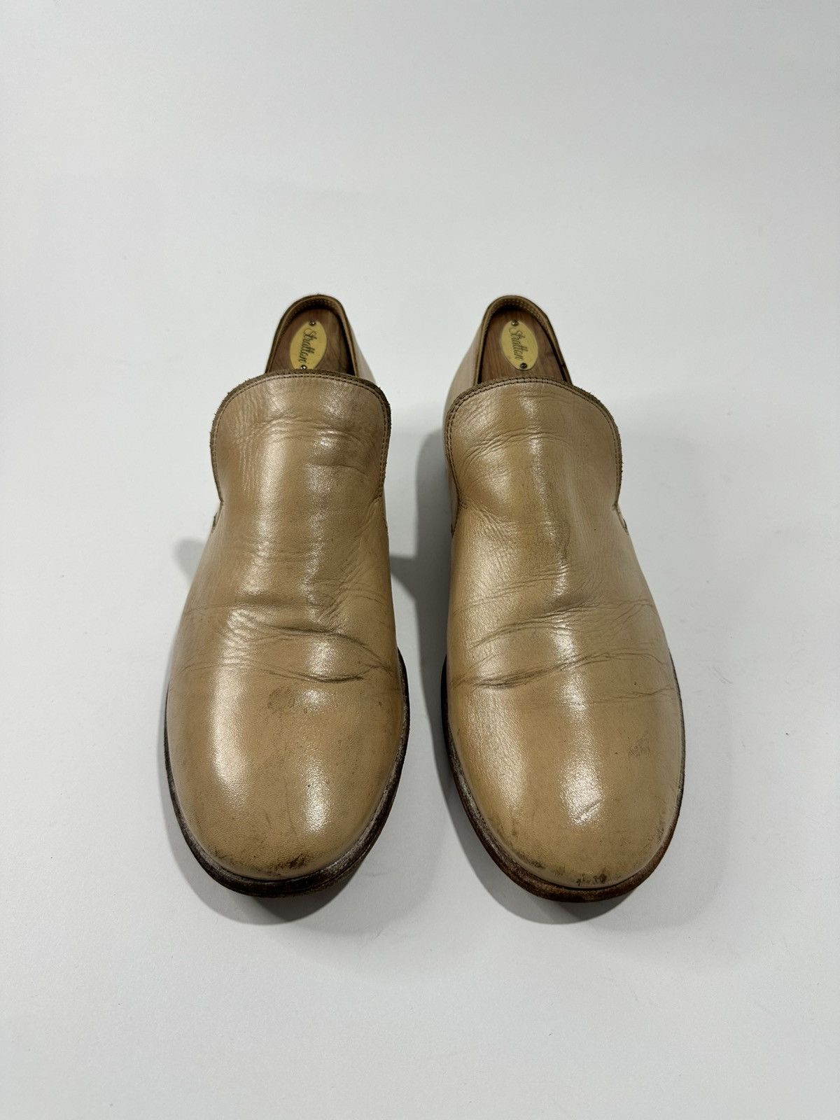 H&M × Maison Margiela Maison Margiela x H&M - Tan Leather Mould Effect Loafers Size US 9 / EU 42 - 3 Thumbnail