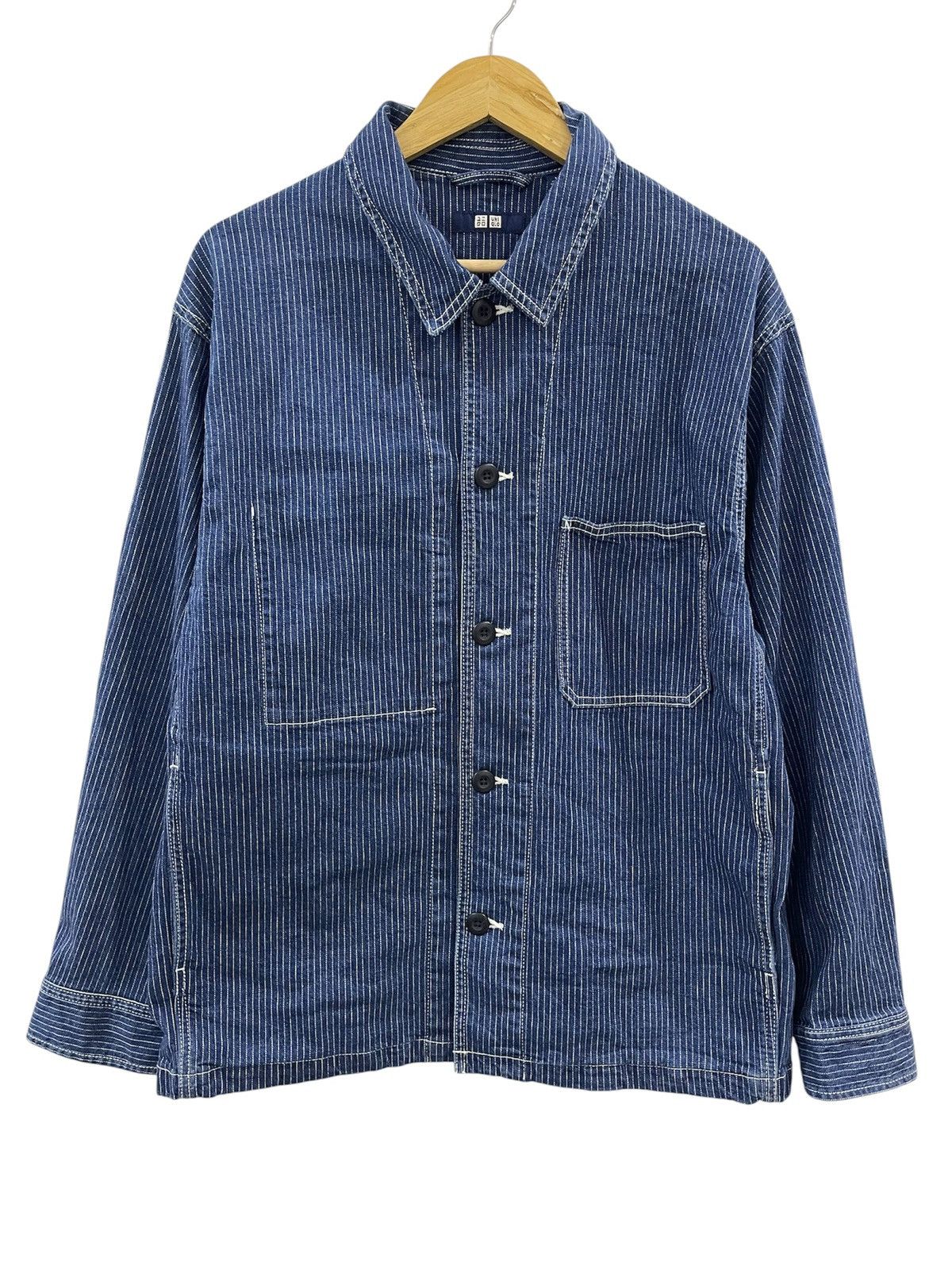 Uniqlo Uniqlo Wabash Denim Jacket Size US L / EU 52-54 / 3 - 1 Thumbnail