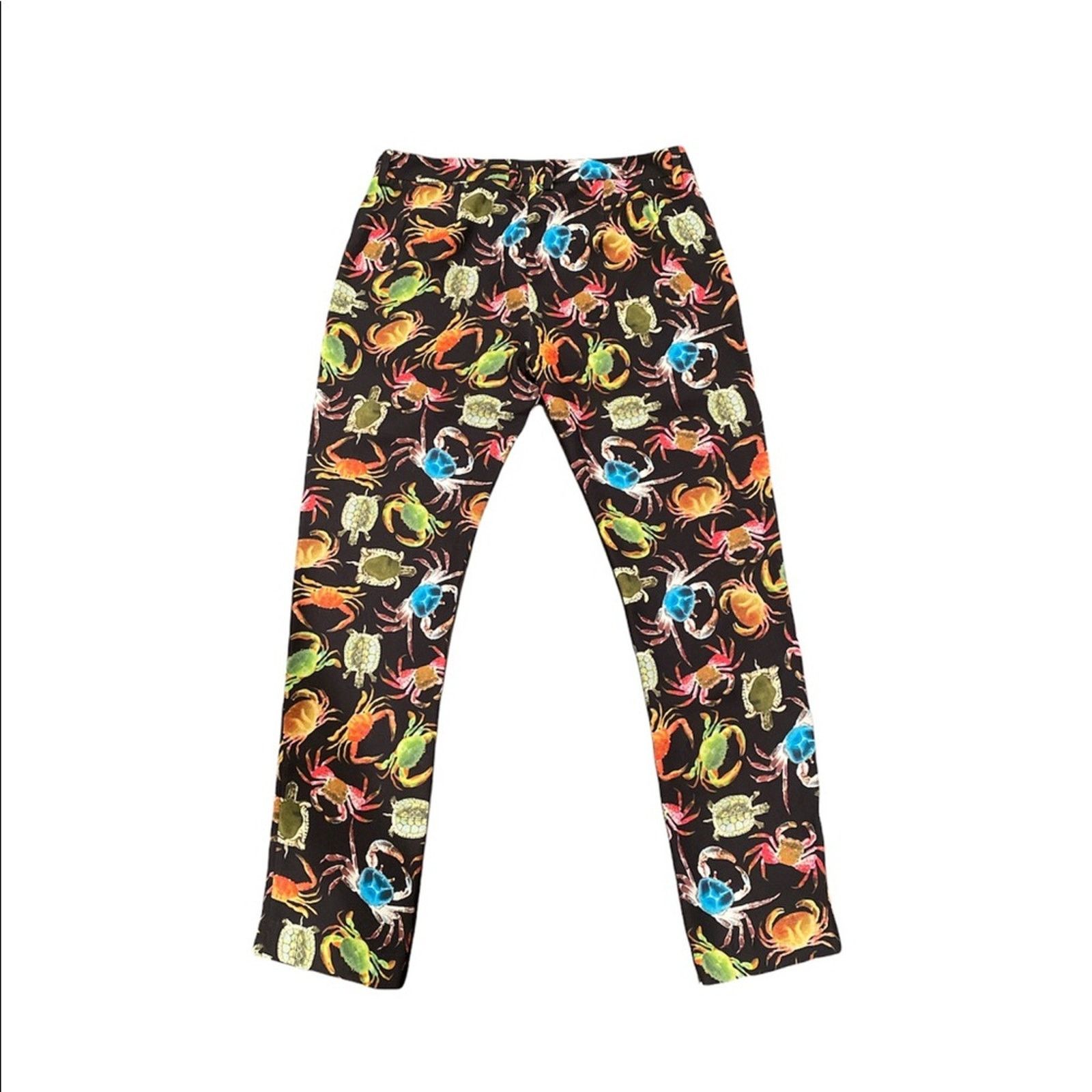 Versace Versace Collection Crabs print trousers SZ40 Size 28" / US 6 / IT 42 - 2 Thumbnail