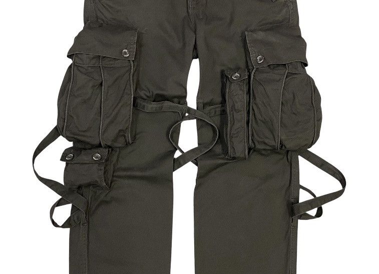 LOWBOX Lowbox Bondage Multipocket Cargo Pants Size US 32 / EU 48 - 3 Thumbnail