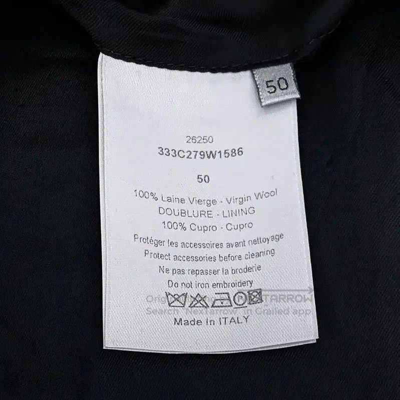 Dior Dior Black Wool Men's Outerwear . Size US L / EU 52-54 / 3 - 6 Thumbnail