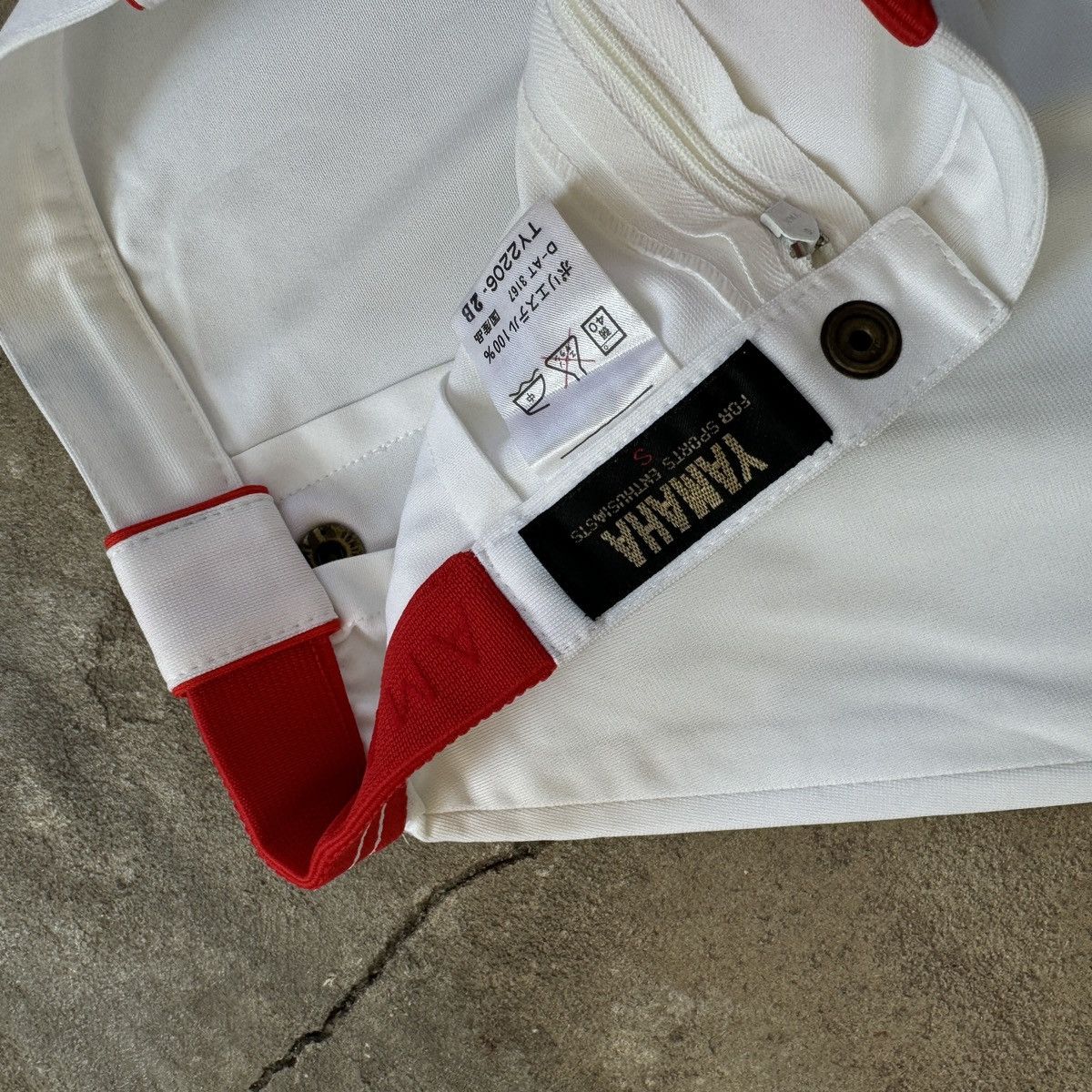 Japanese Brand Vintage Yamaha Japan Tennis White Mini Skirt Size 25" / US 0 / IT 36 - 3 Thumbnail