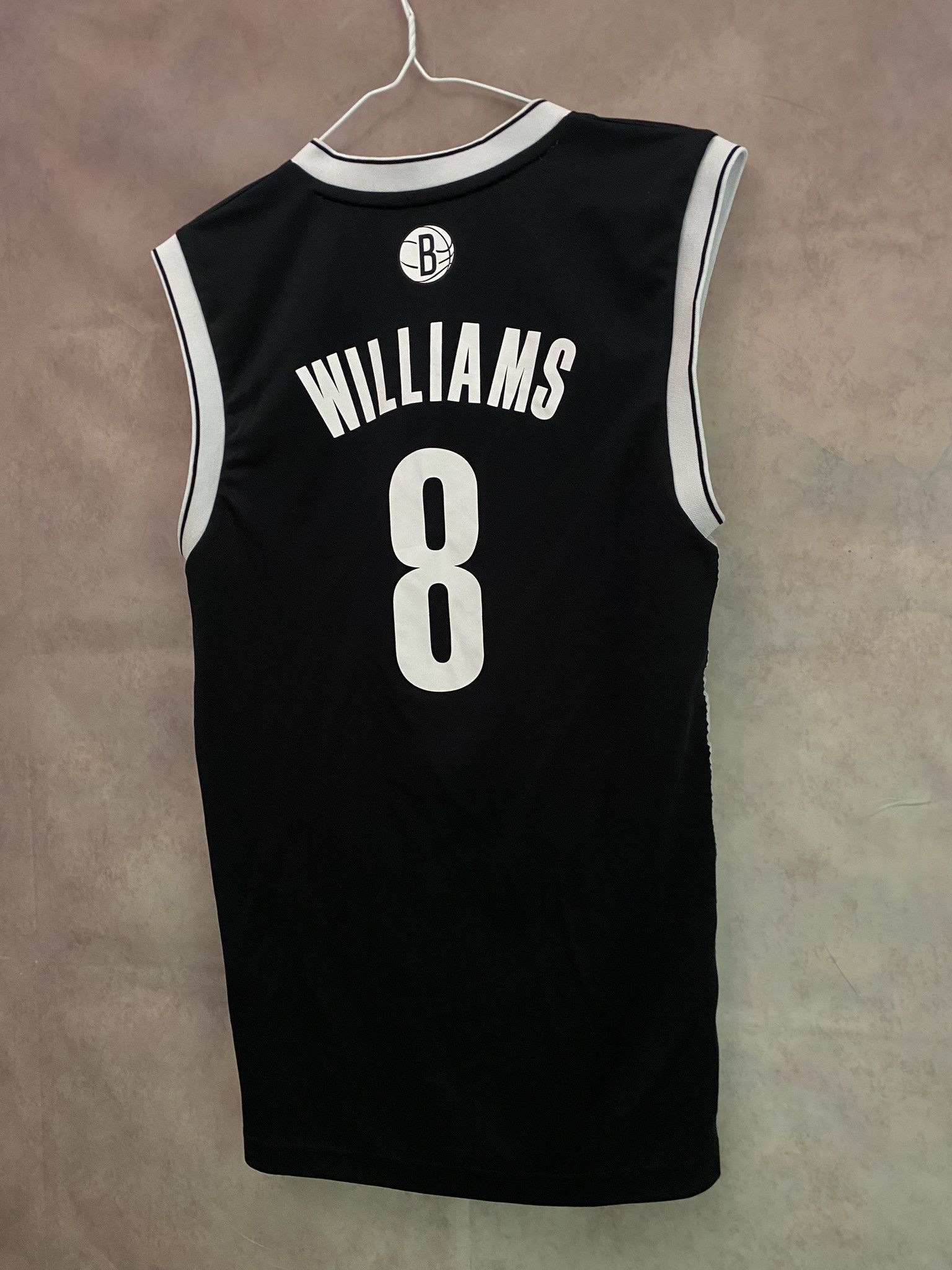 Adidas × NBA NBA Adidas Brooklyn Nets Basketball Deron Williams #8 Jersey Size US XS / EU 42 / 0 - 7 Thumbnail