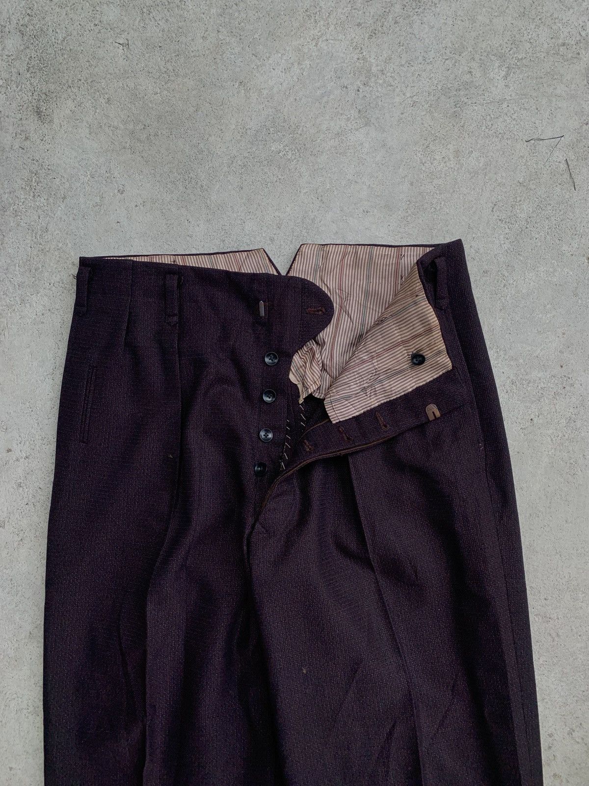 Vintage Vintage 60s trousers pants Size US 34 / EU 50 - 2 Thumbnail