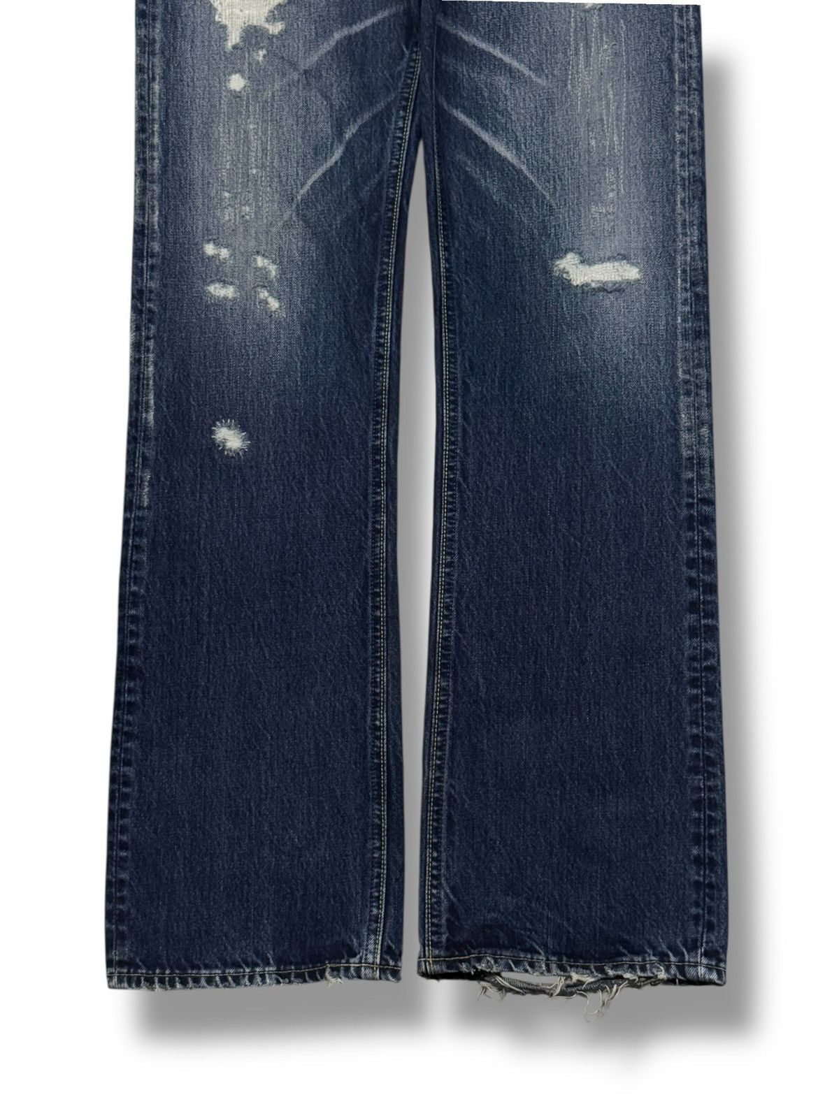Blue Blue Japan Vintage Y2K Blue Blue Japan | King Of The Blue | W31 Size US 31 - 6 Thumbnail