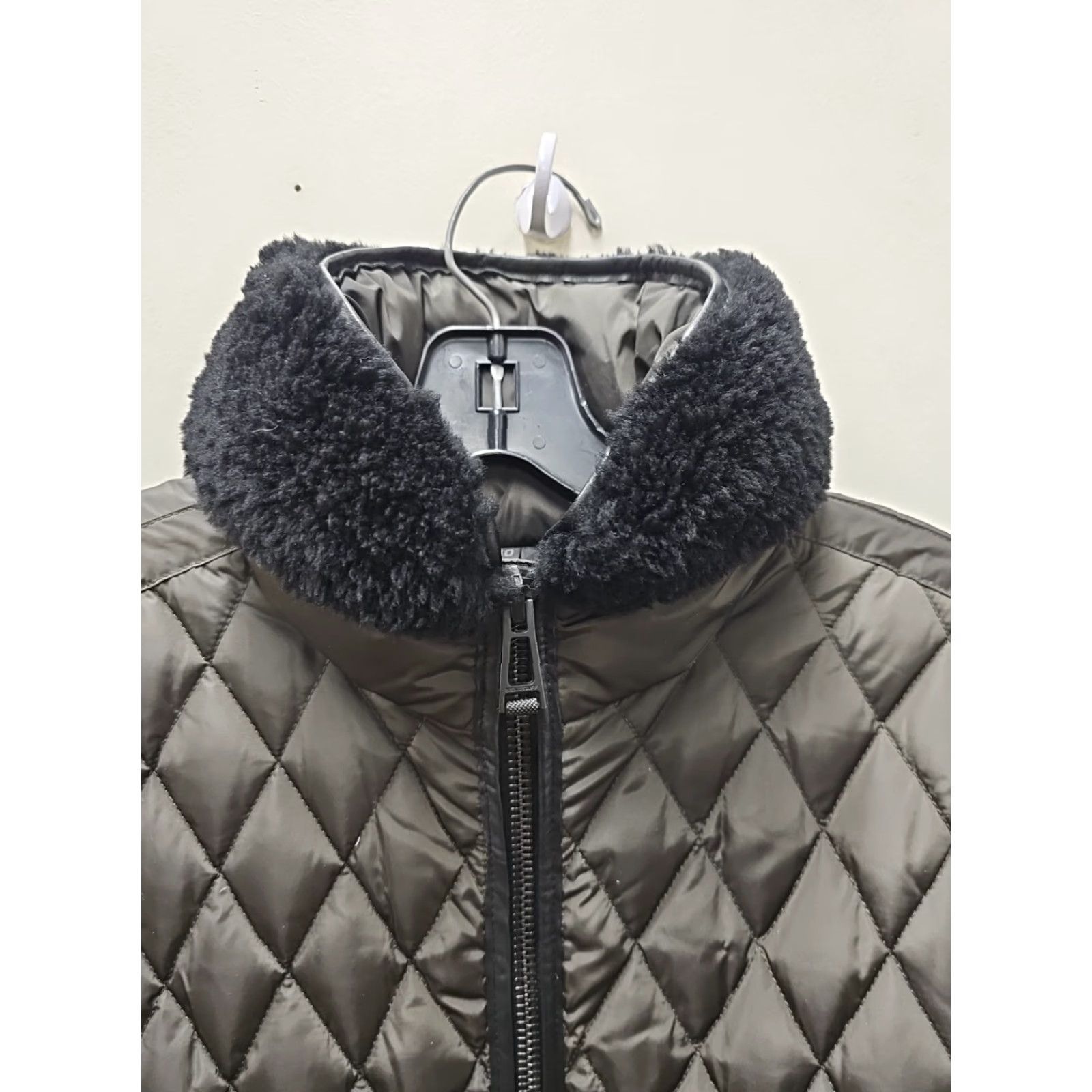Belstaff VINTAGE Belstaff Jacket Quilted Bomber Sherpa Lined Women's Down 40 Beige Regular Long Sleeve Pocket? Size S / US 4 / IT 40 - 2 Thumbnail