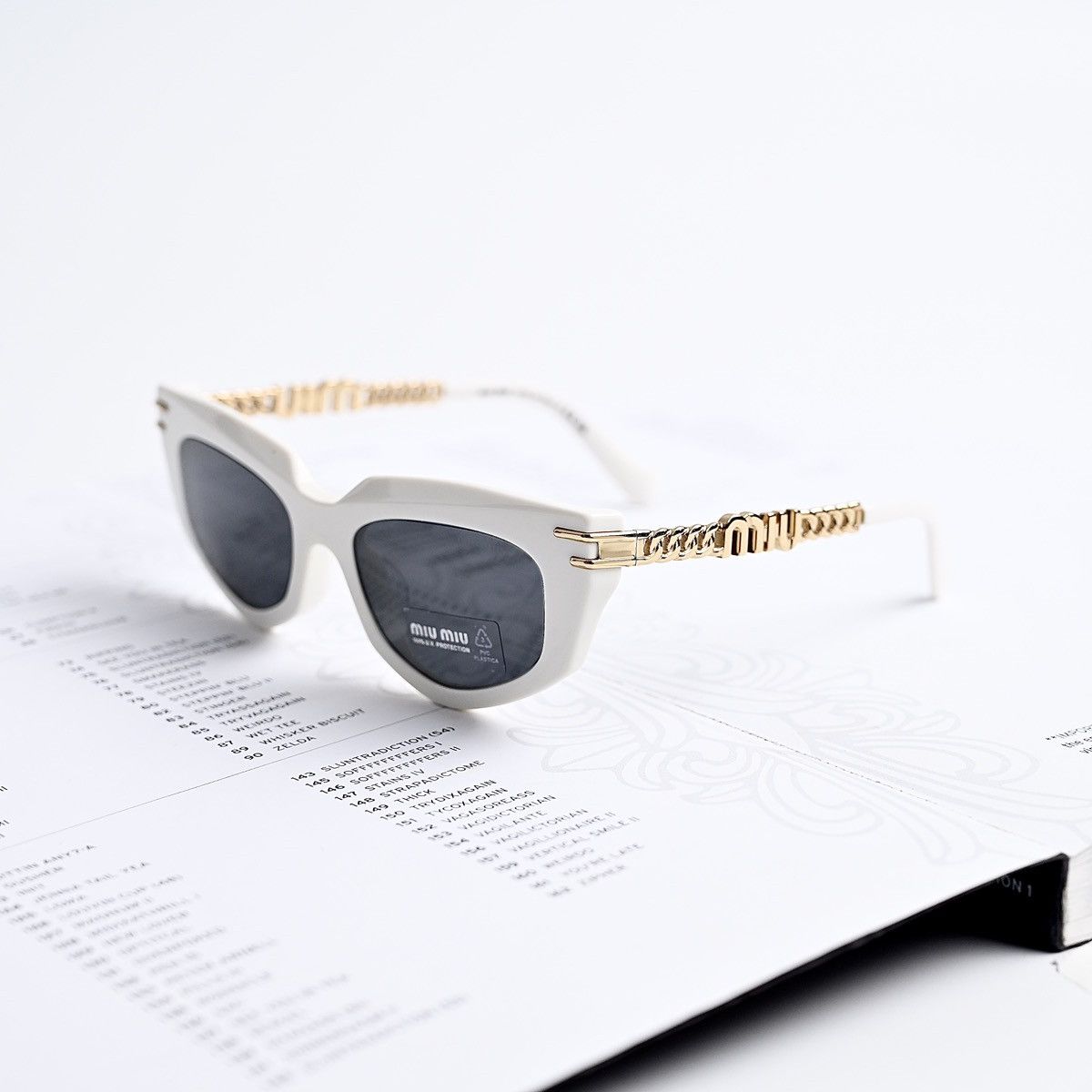 Miu Miu MIU MIU 0MU 12WS SUNGLASSES Size ONE SIZE - 1 Thumbnail