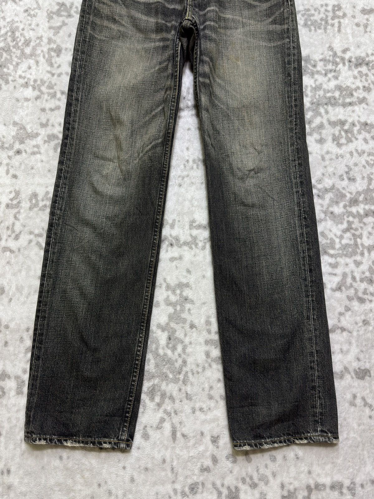 Levi's Vintage Levi’s 502 Claw Mark Acid Washed Distressed Denim Size US 30 / EU 46 - 6 Thumbnail
