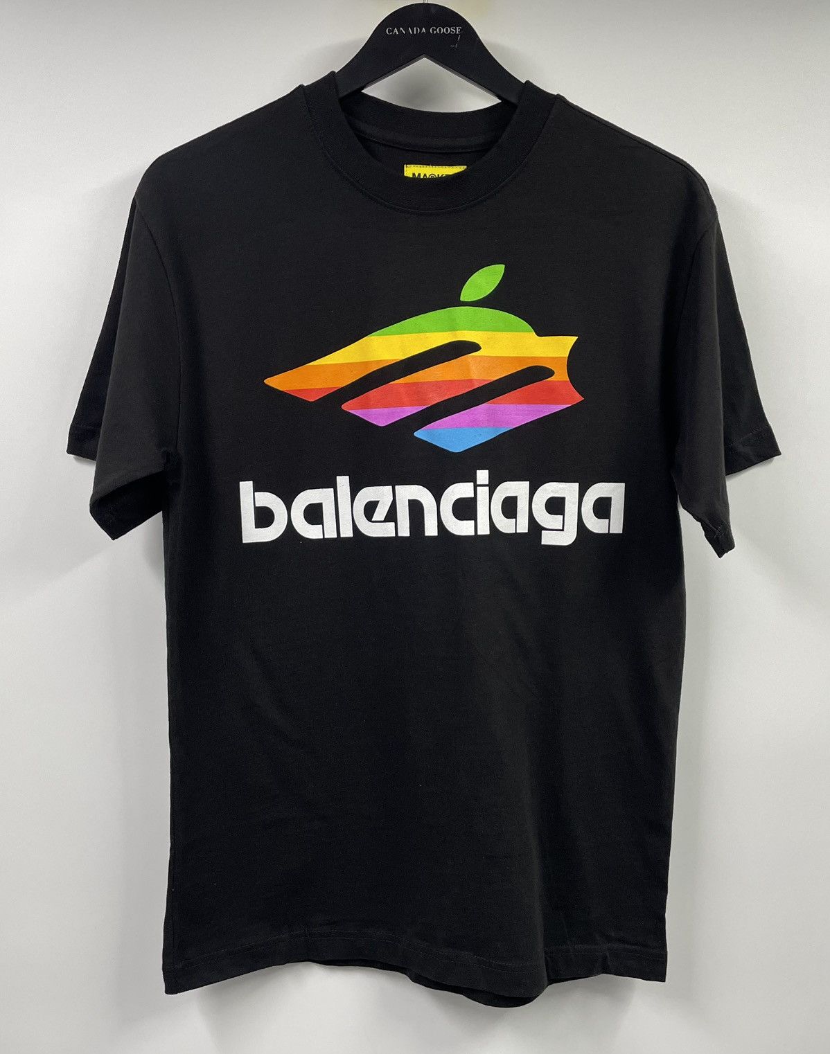 Market Market Secret Club 2024 Balenciaga Black T-Shirt Small Size US S / EU 44-46 / 1 - 1 Thumbnail