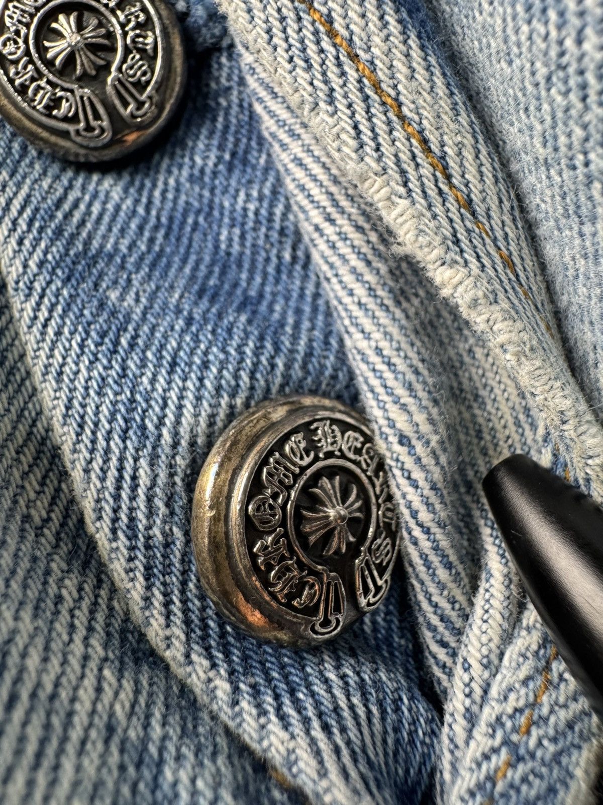 Chrome Hearts × Gallery Dept. OG chrome hearts 5001 jean 31 Size US 31 - 10 Thumbnail