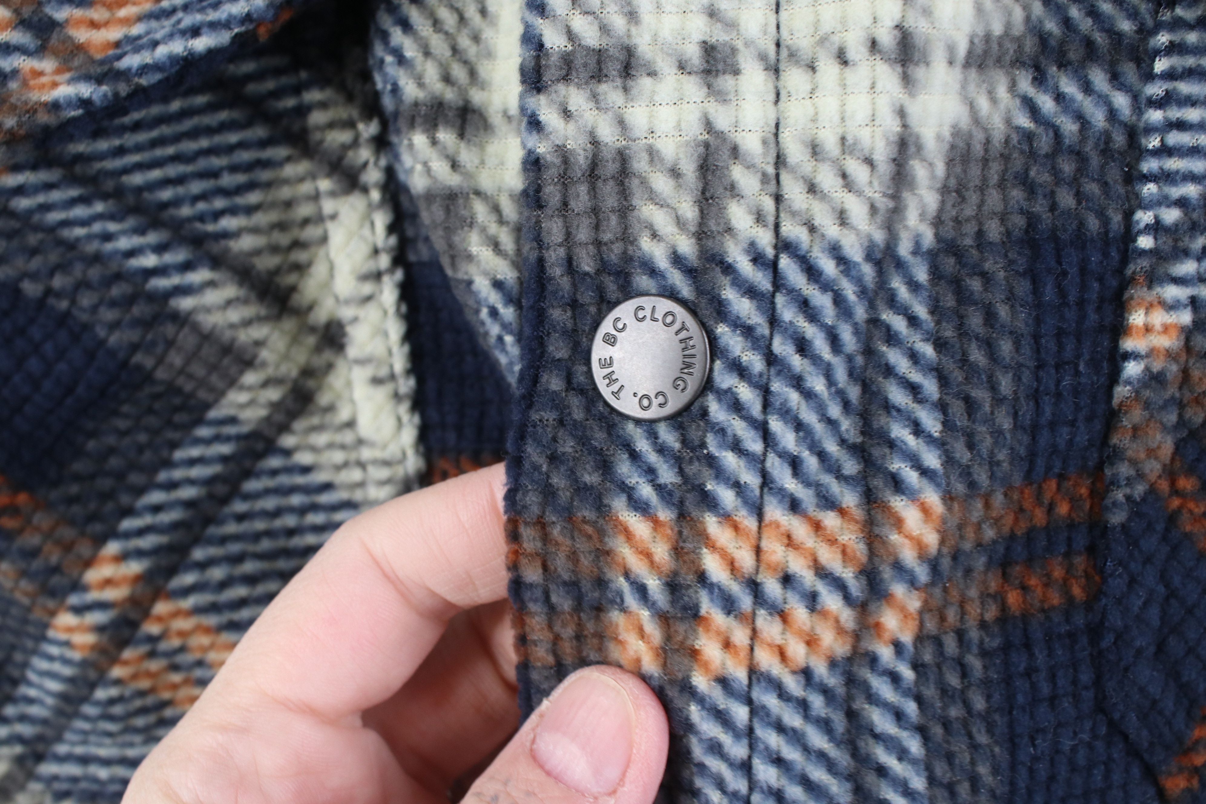 Vintage Vintage Y2K Streetwear Rockabilly Fleece Button Shirt Jacket Size US S / EU 44-46 / 1 - 7 Thumbnail