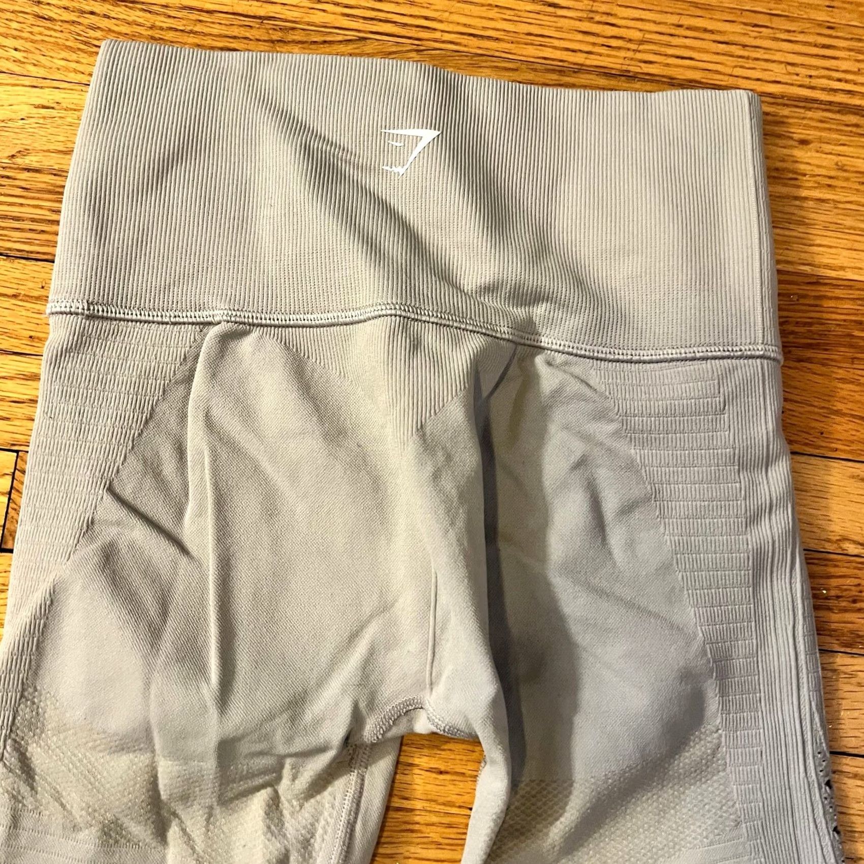 Gymshark Gymshark Leggings Womens Small Gray Seamless Lasercut Pants S Regular Cropped Womens Size 28" / US 6 / IT 42 - 3 Thumbnail