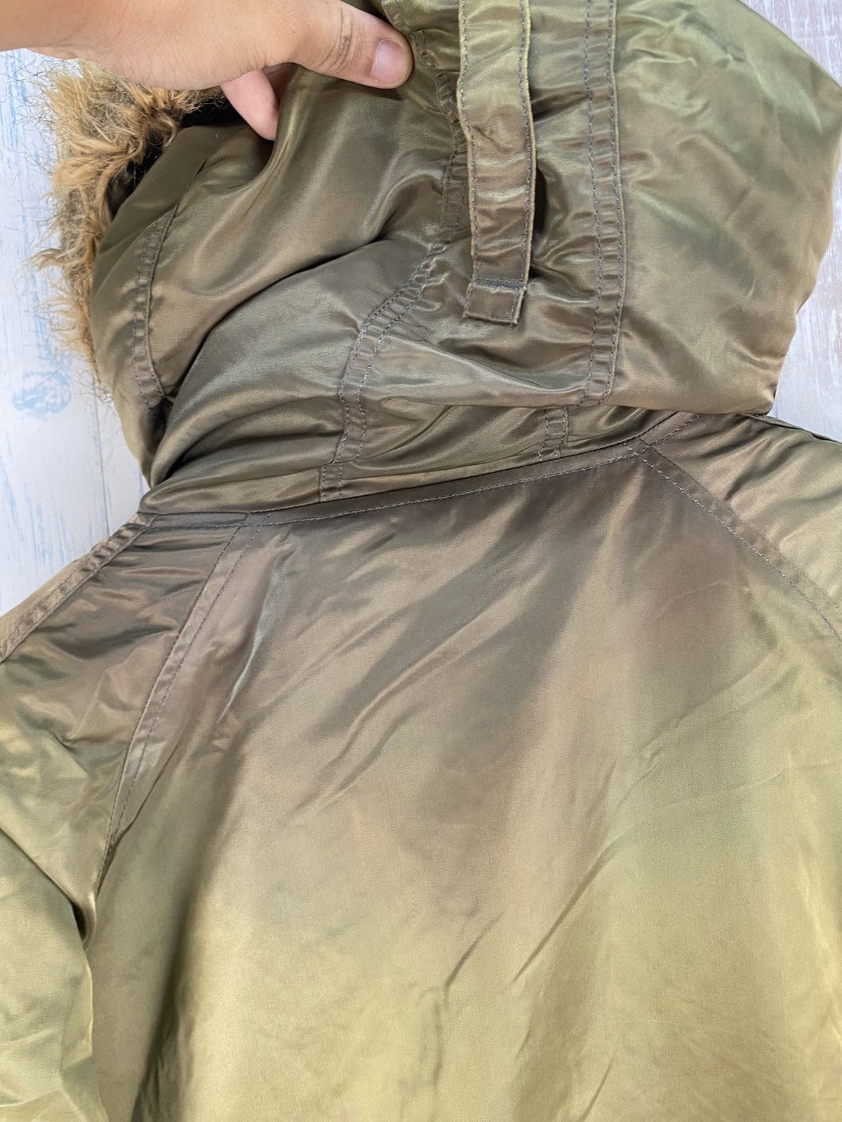 Alpha Industries × Vintage Vintage Alpha Industries Parka Cold Weather Sun Faded Size US L / EU 52-54 / 3 - 14 Thumbnail