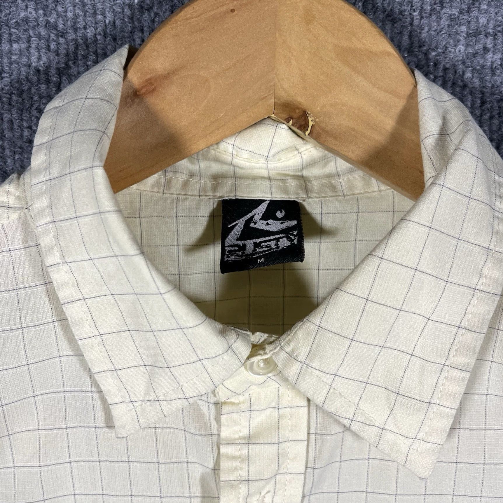 Rusty VINTAGE Rusty Surf Co. Mens Button-Up Short Sleeve Yellow Shirt Size S 90s Size US S / EU 44-46 / 1 - 4 Thumbnail