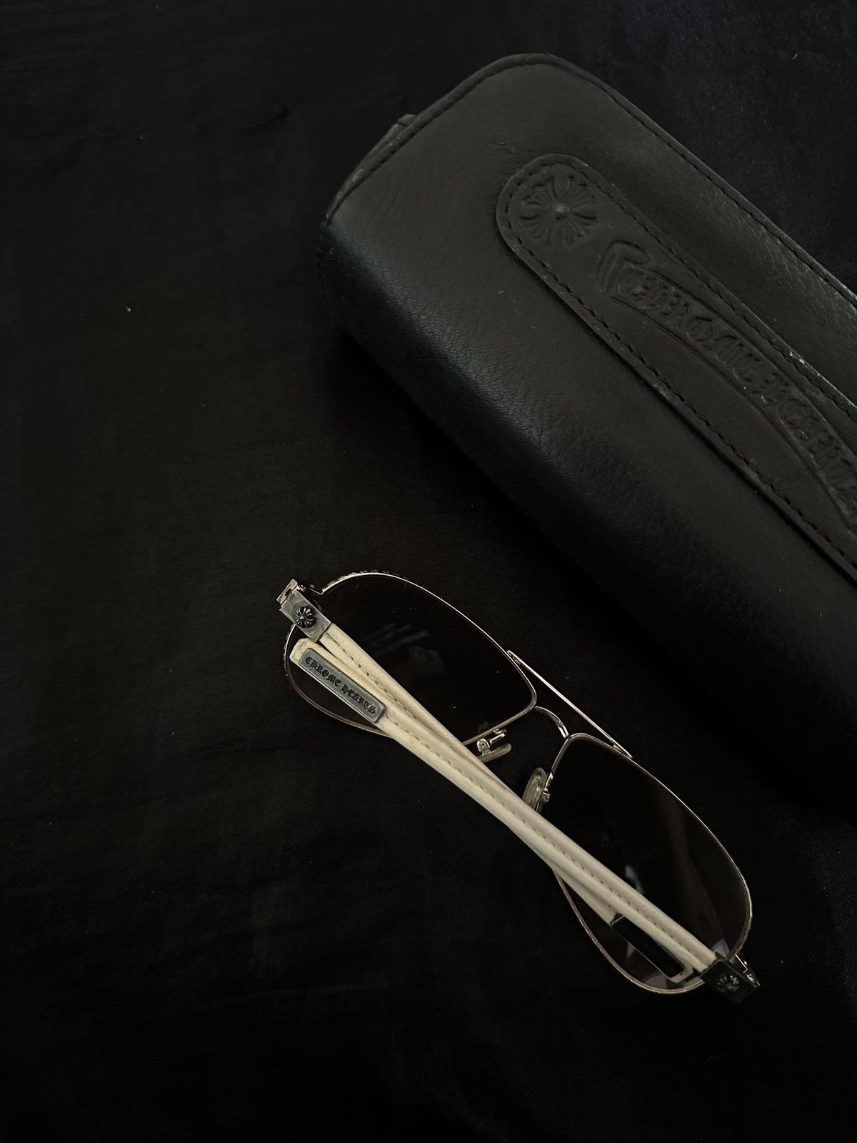 Chrome Hearts Vintage Chrome Hearts Sunglasses Size ONE SIZE - 8 Thumbnail